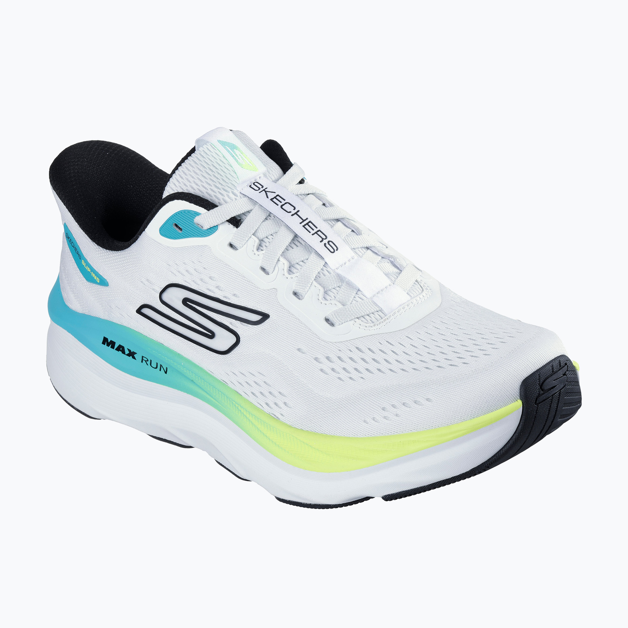 Мъжки обувки за бягане SKECHERS Max Run white
