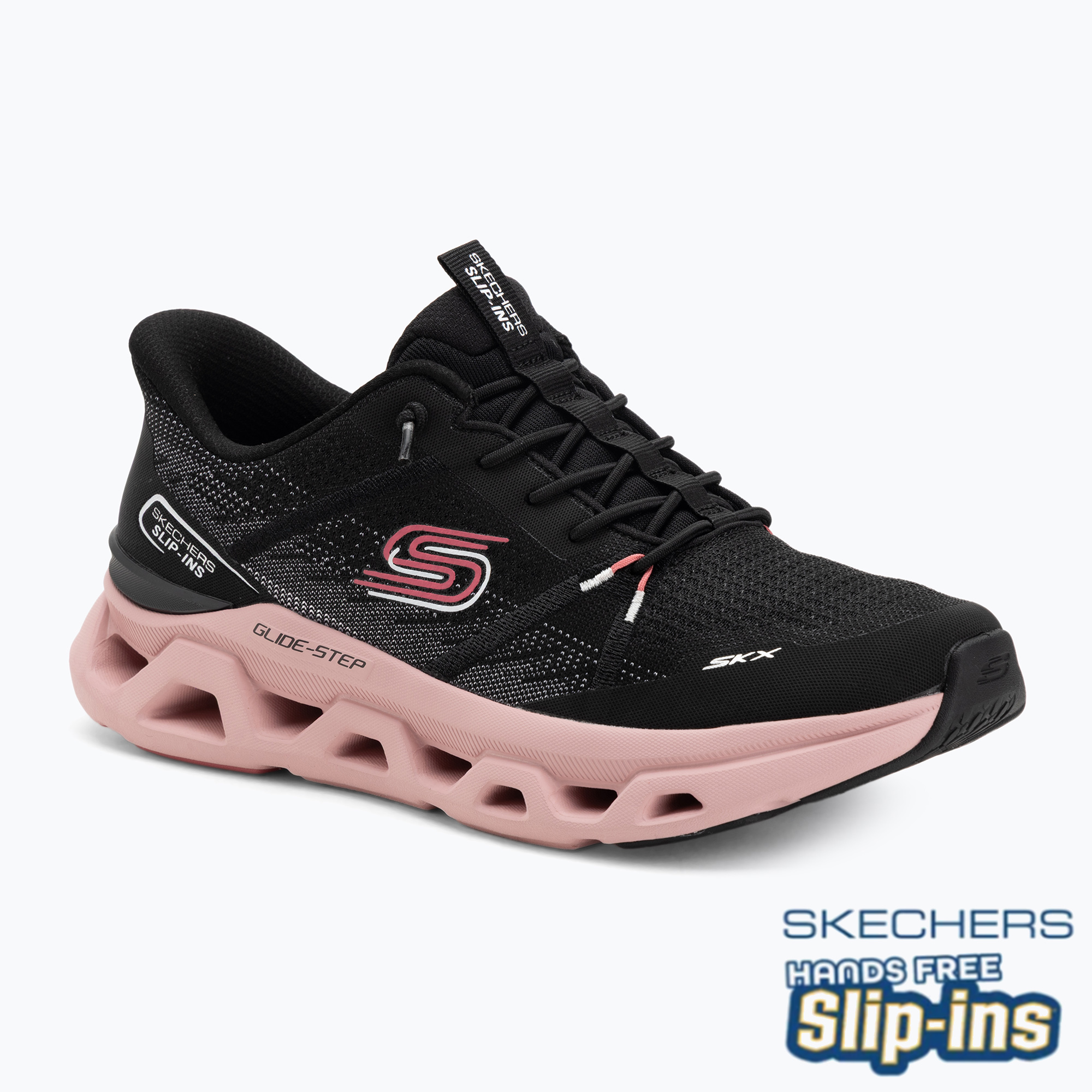 Дамски обувки Skechers Glide-Step Altus Fast Lane black/mauve