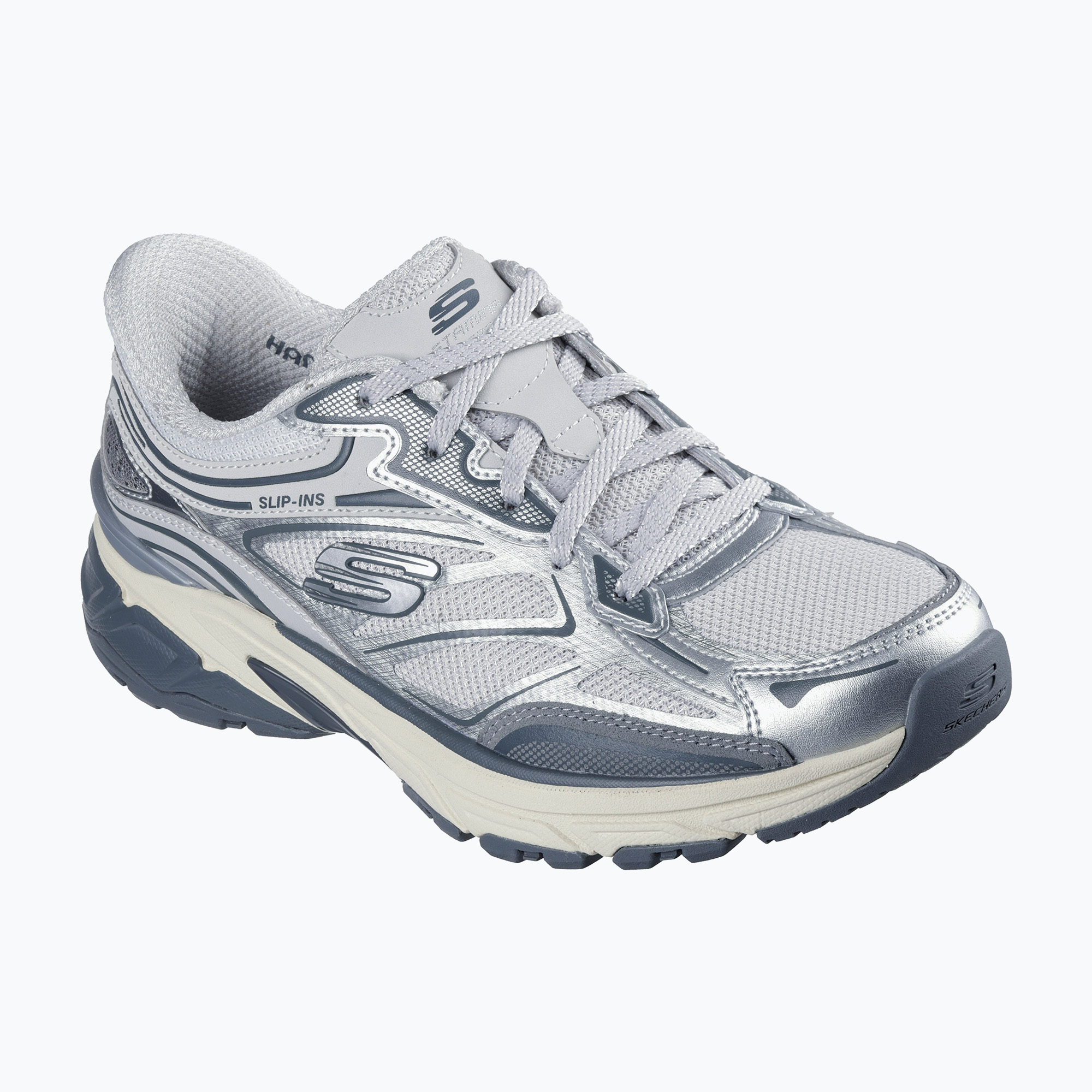 Buty damskie SKECHERS Stamina Sport silver 