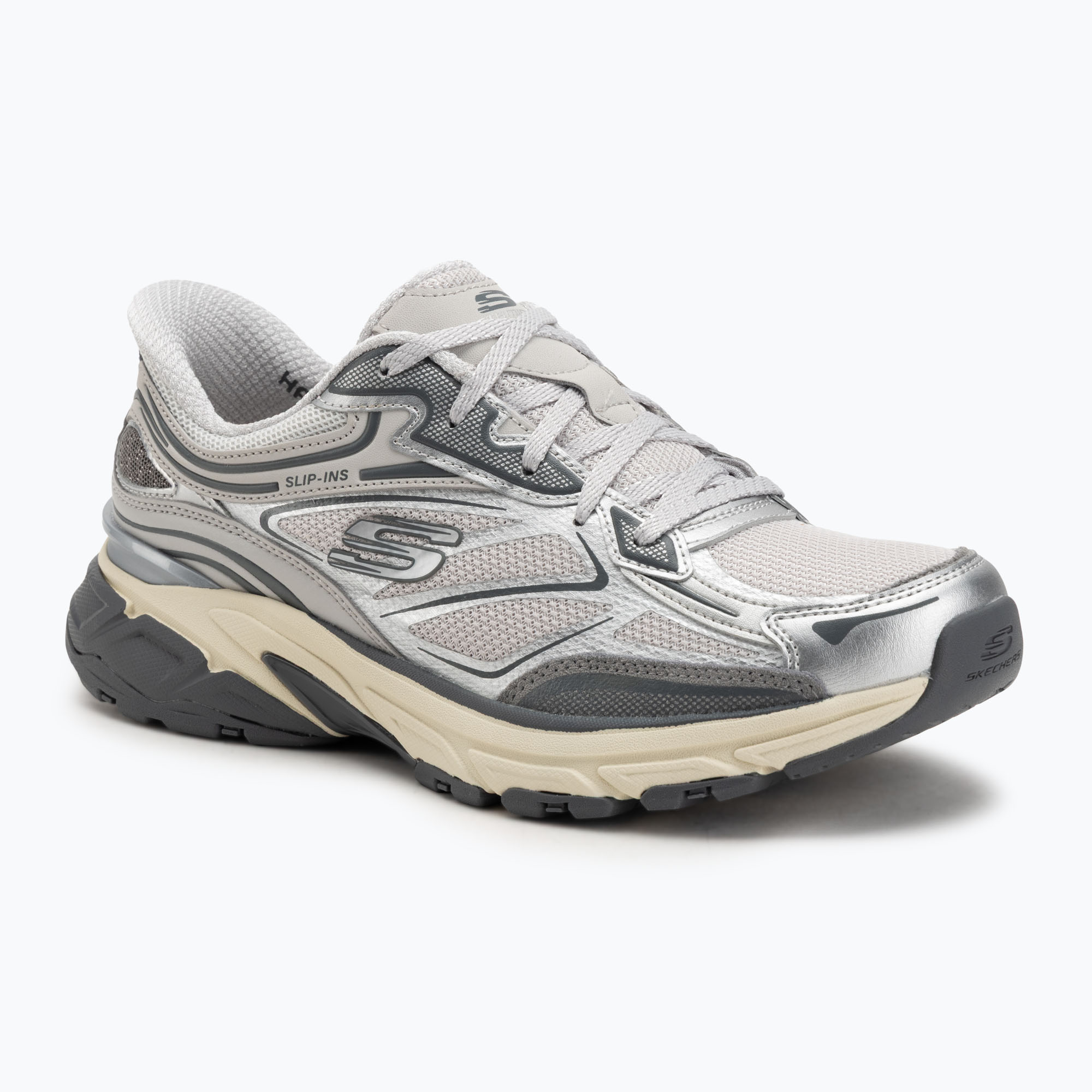 Buty damskie SKECHERS Stamina Sport silver 