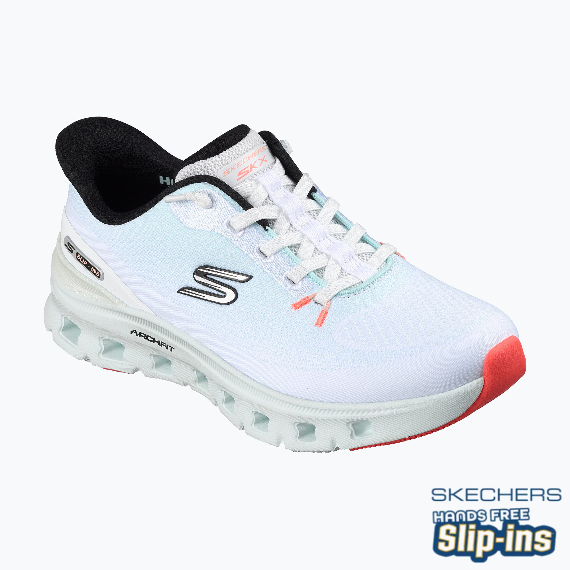 Buty damskie SKECHERS Arch Fit Glide-Step Pro blue 