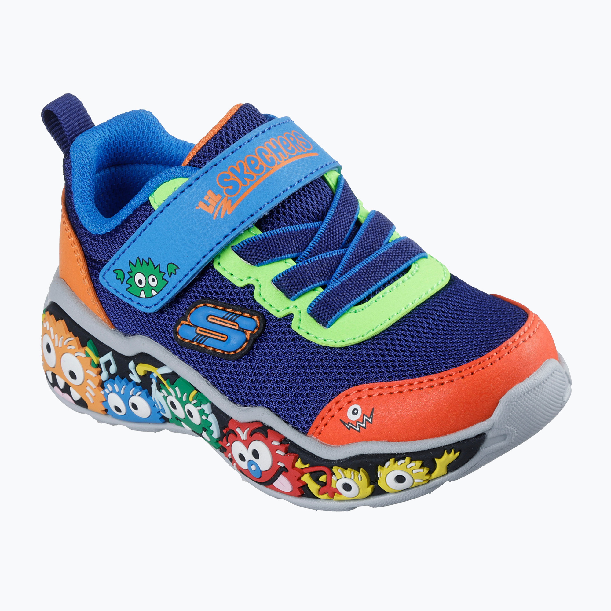 Buty dziecięce SKECHERS Play Scene navy/multi 
