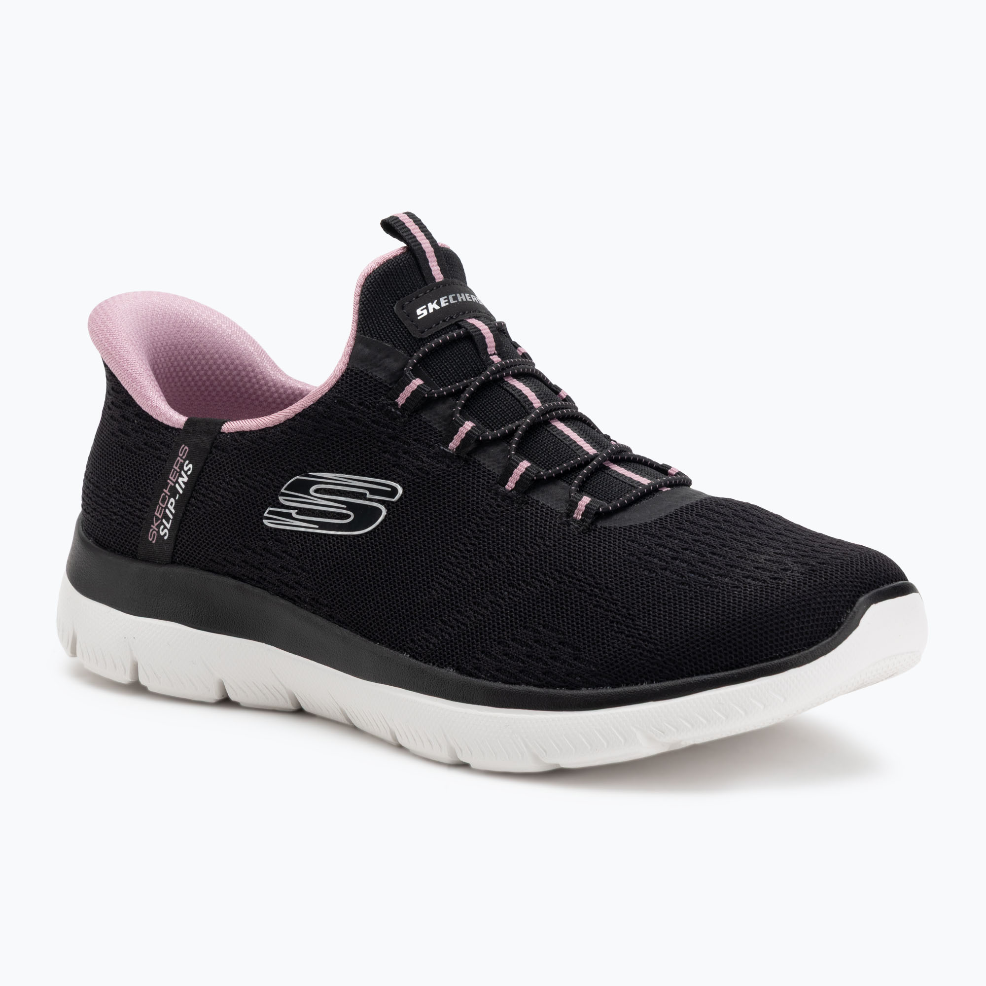 Buty damskie SKECHERS Summits Dream Chaser black/mauve 