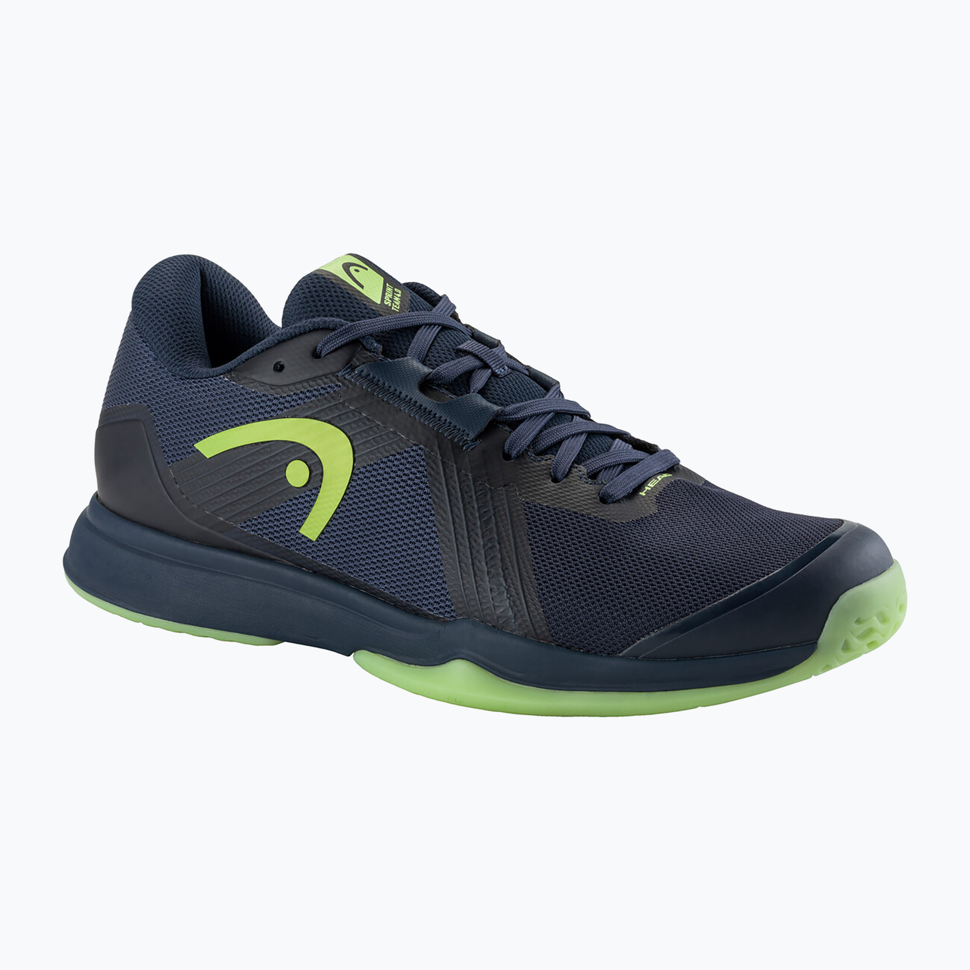 Buty do squasha HEAD Sprint Team 4.0 Indoor navy/lime 