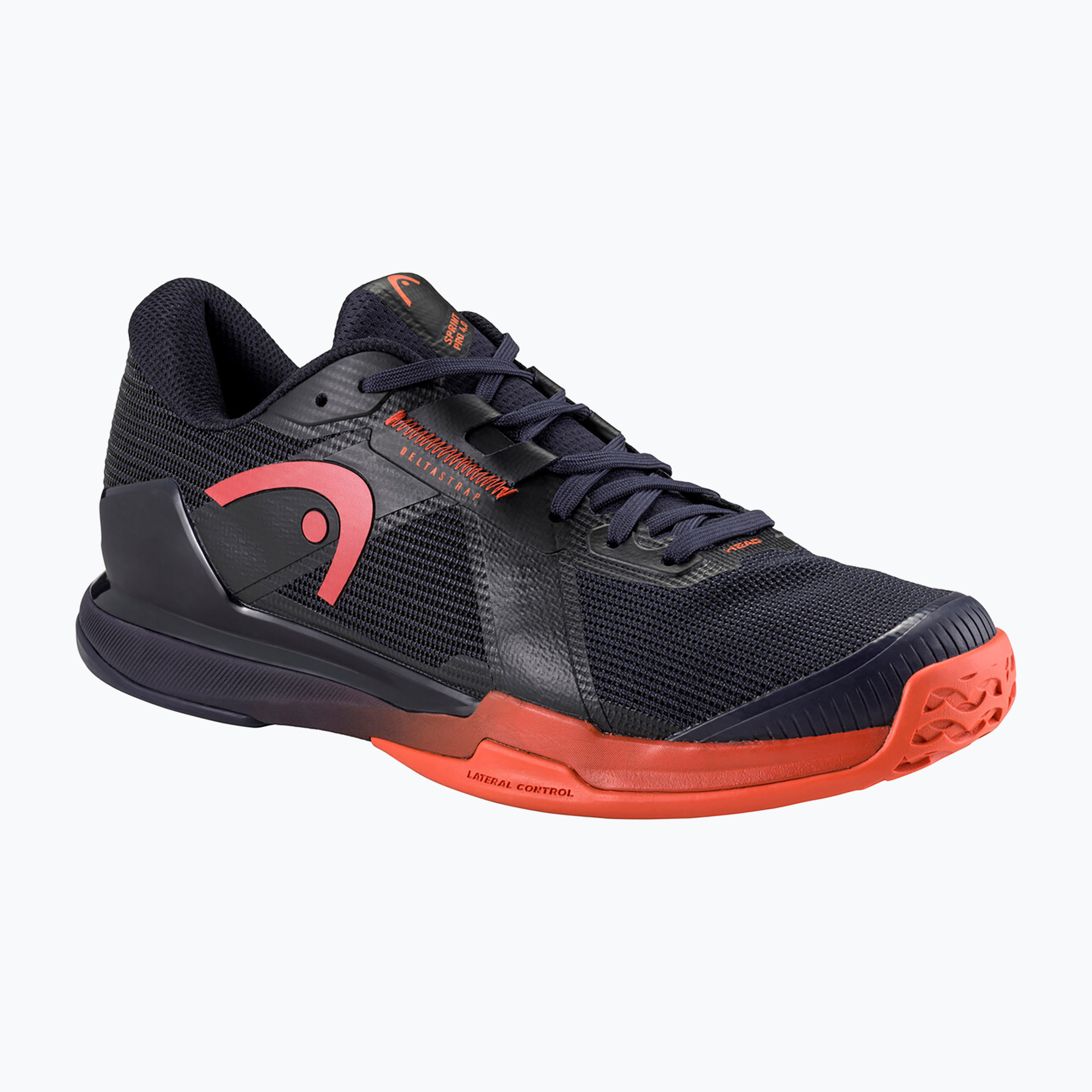 Buty do squasha HEAD Sprint Pro 4.0 Indoor dark blue/red 