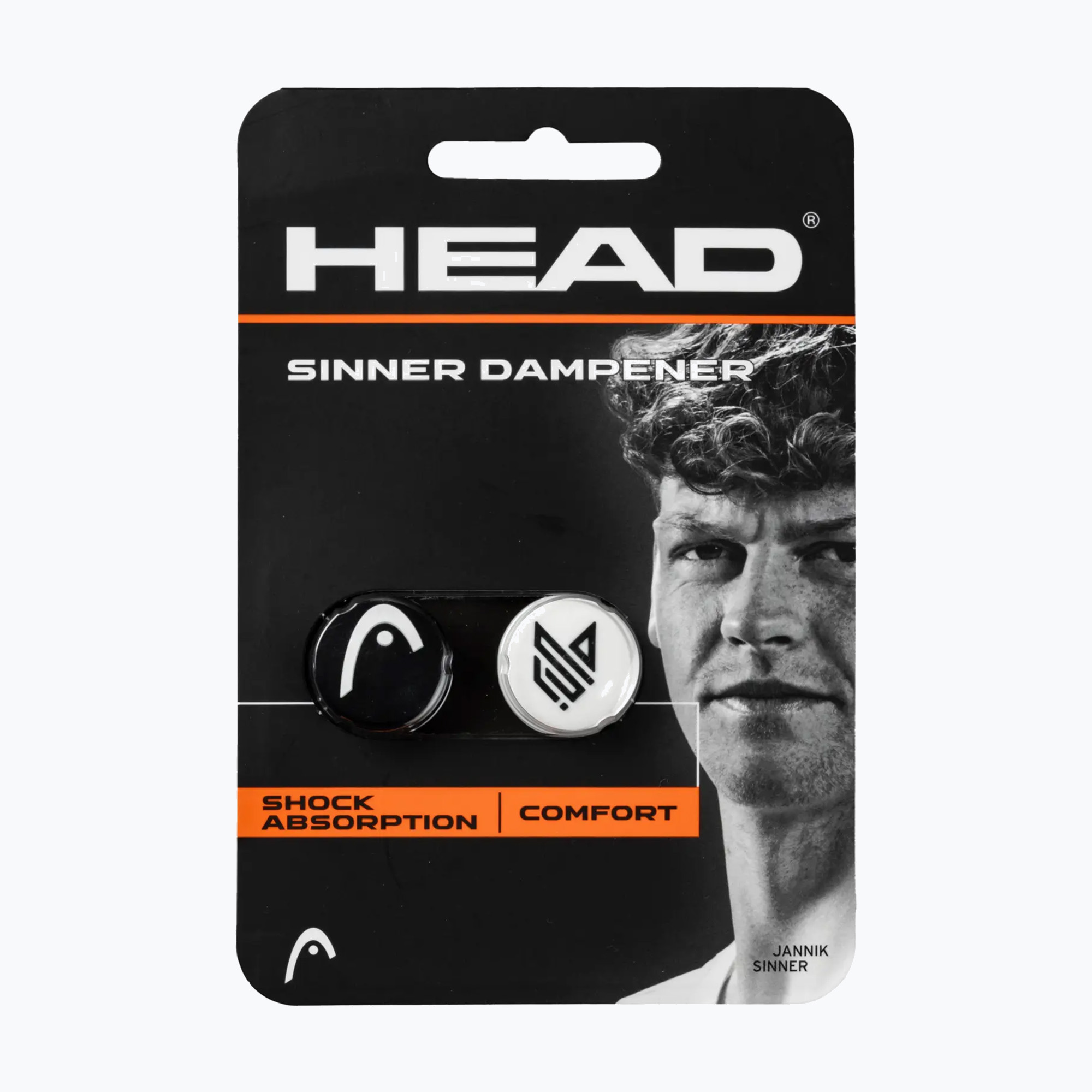 Rezgéscsillapítók HEAD Sinner Dampener 2 pcs. white/black (Sinner Dampener 285005)