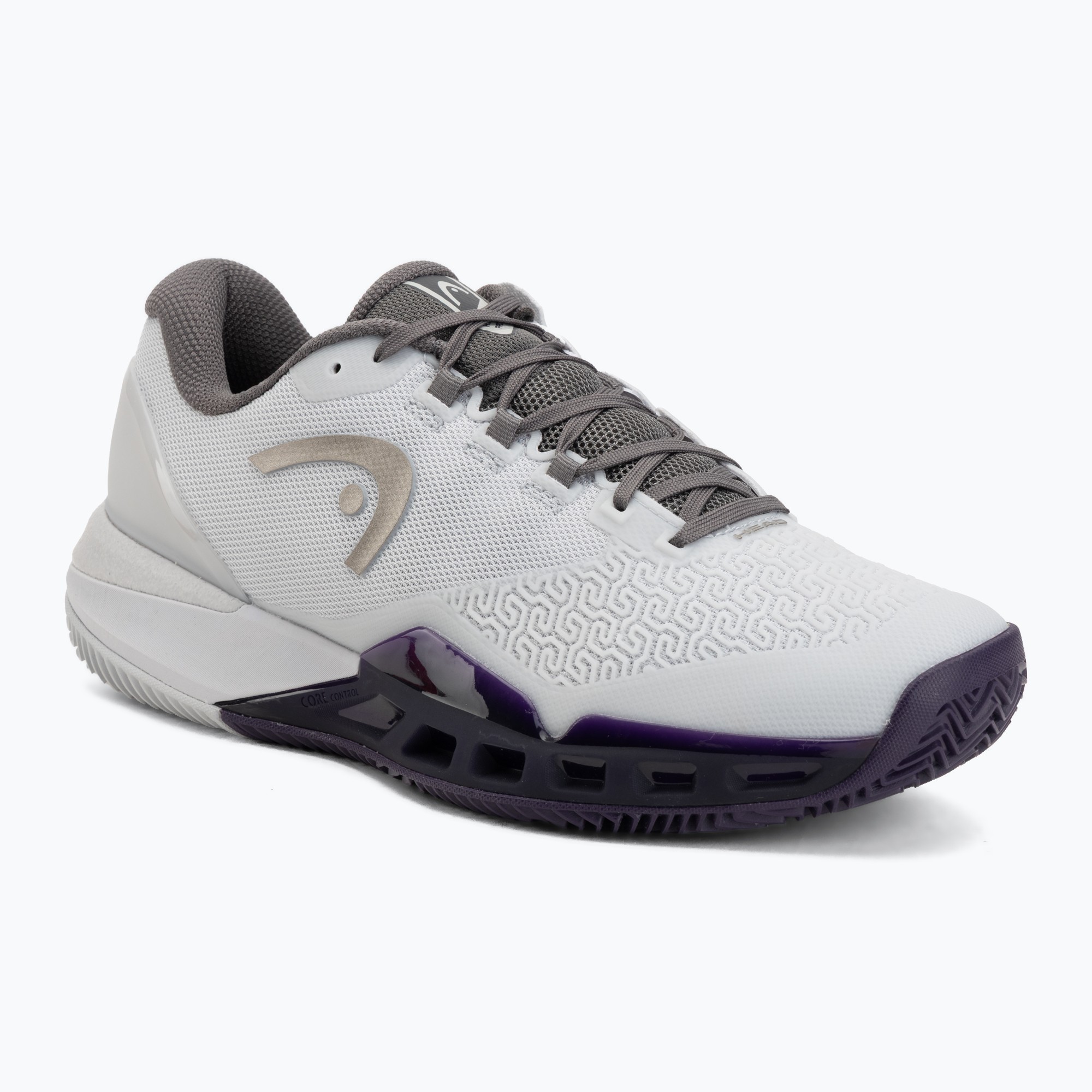 Мъжки тенис обувки HEAD Revolt Pro 5.0 Clay light grey/purple