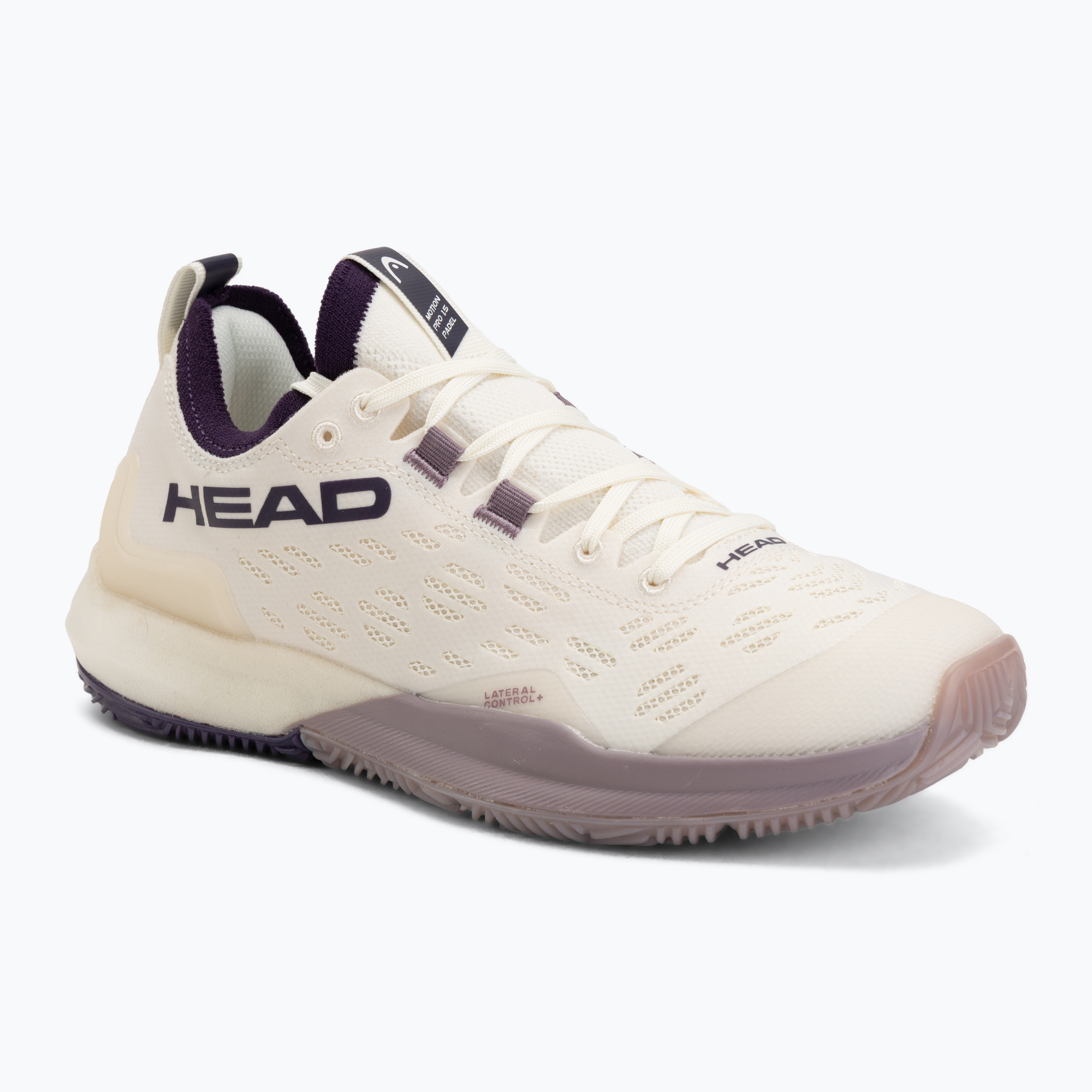 Buty do padla damskie HEAD Motion Pro 1.5 chalk white/purple 