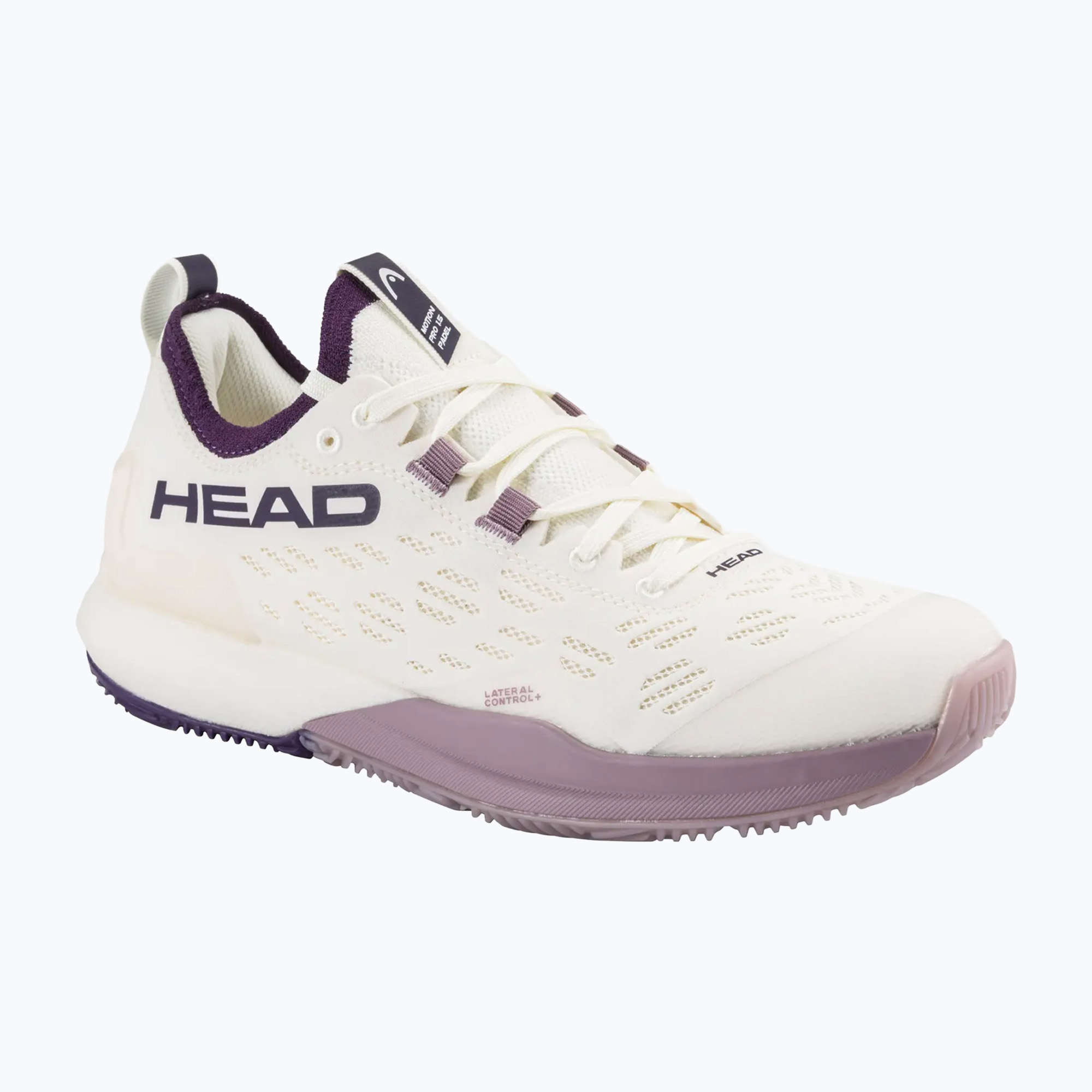 Buty do padla damskie HEAD Motion Pro 1.5 chalk white/purple 