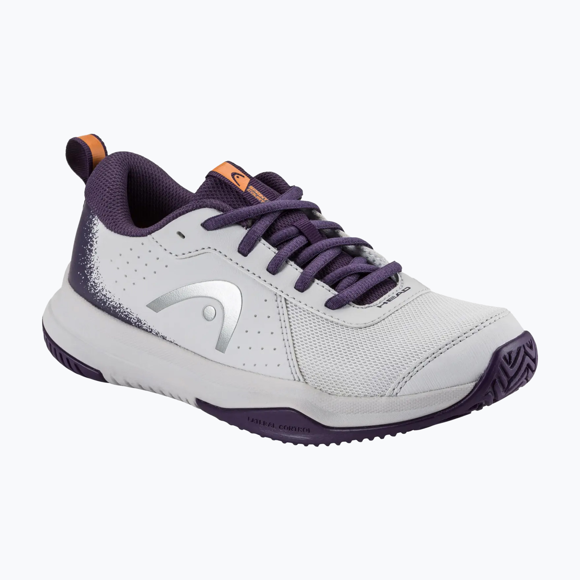 Детски тенис обувки HEAD Sprint Court 4.0 light grey/purple