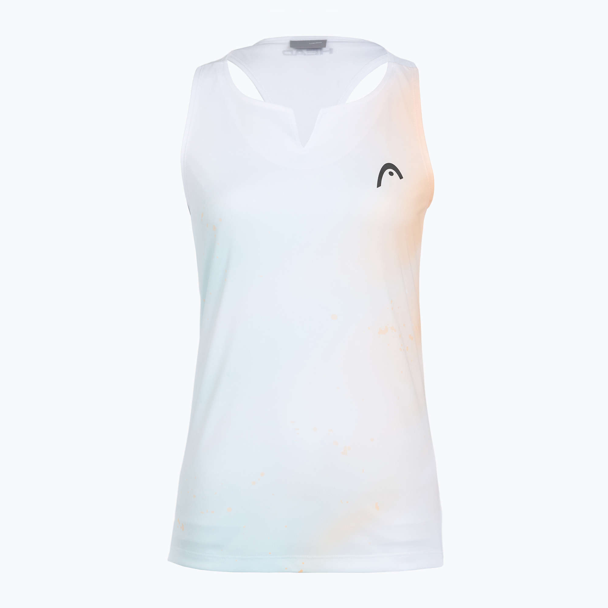 Koszulka tenisowa damska HEAD Agility Tank Top apricot/print vision 