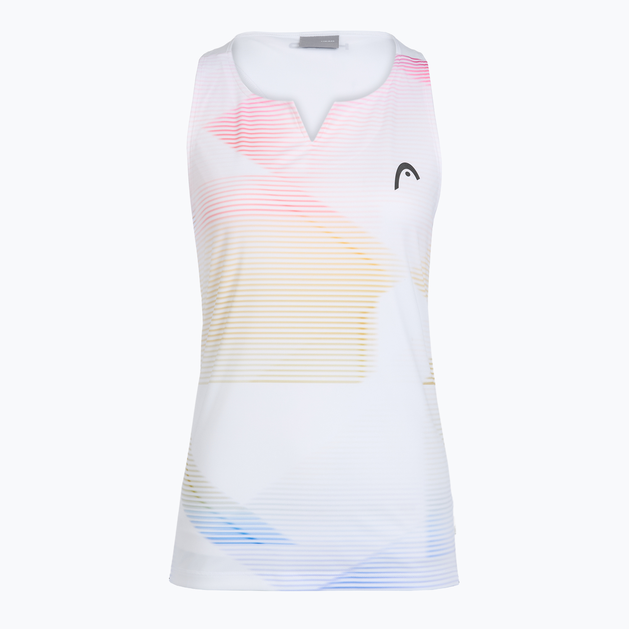 Koszulka tenisowa damska HEAD Agility Tank Top light blue/print vision 