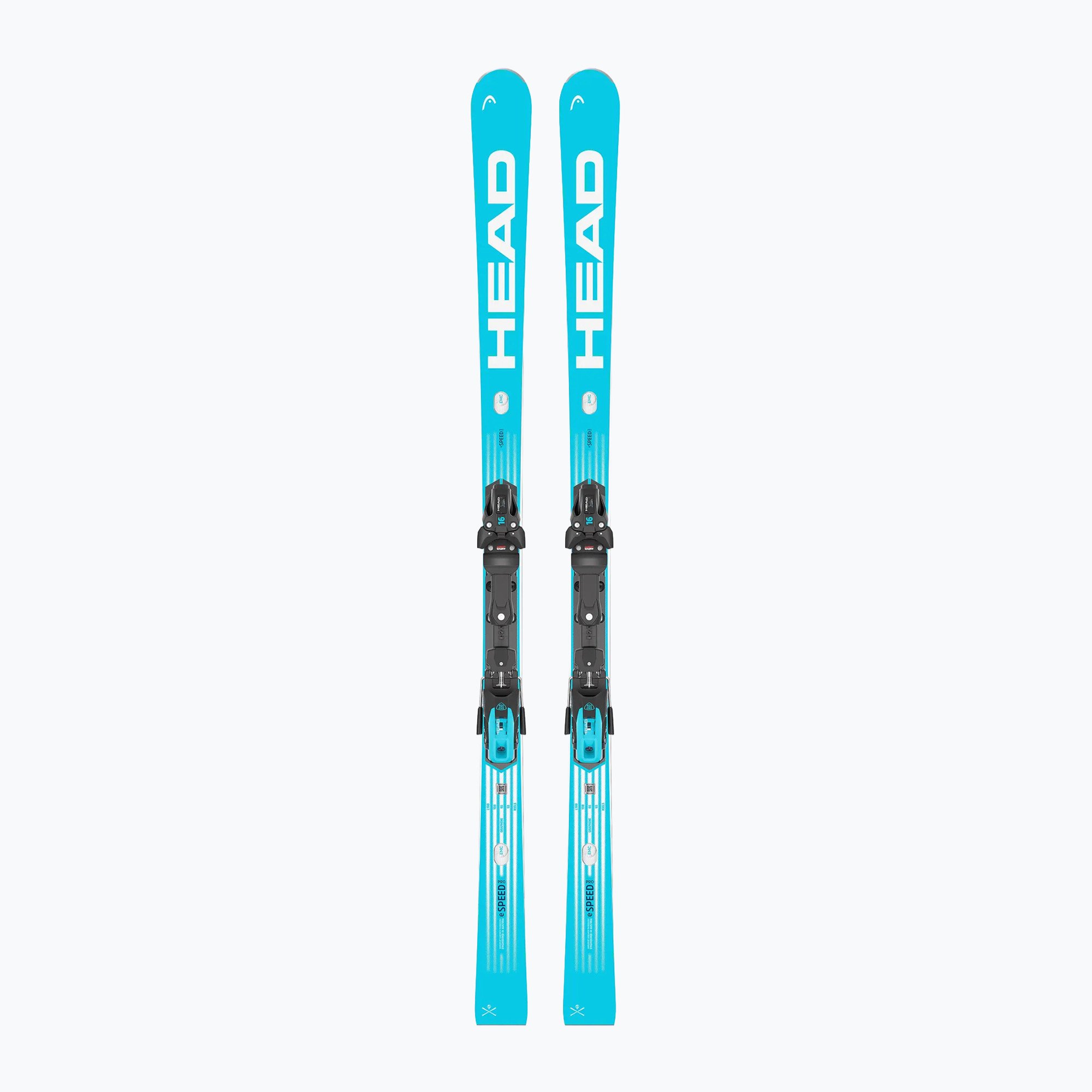 Ски за спускане със ски автомати HEAD WC Rebels e-Speed Pro RP WCR 14   Protector  FF 14 GW blue/white