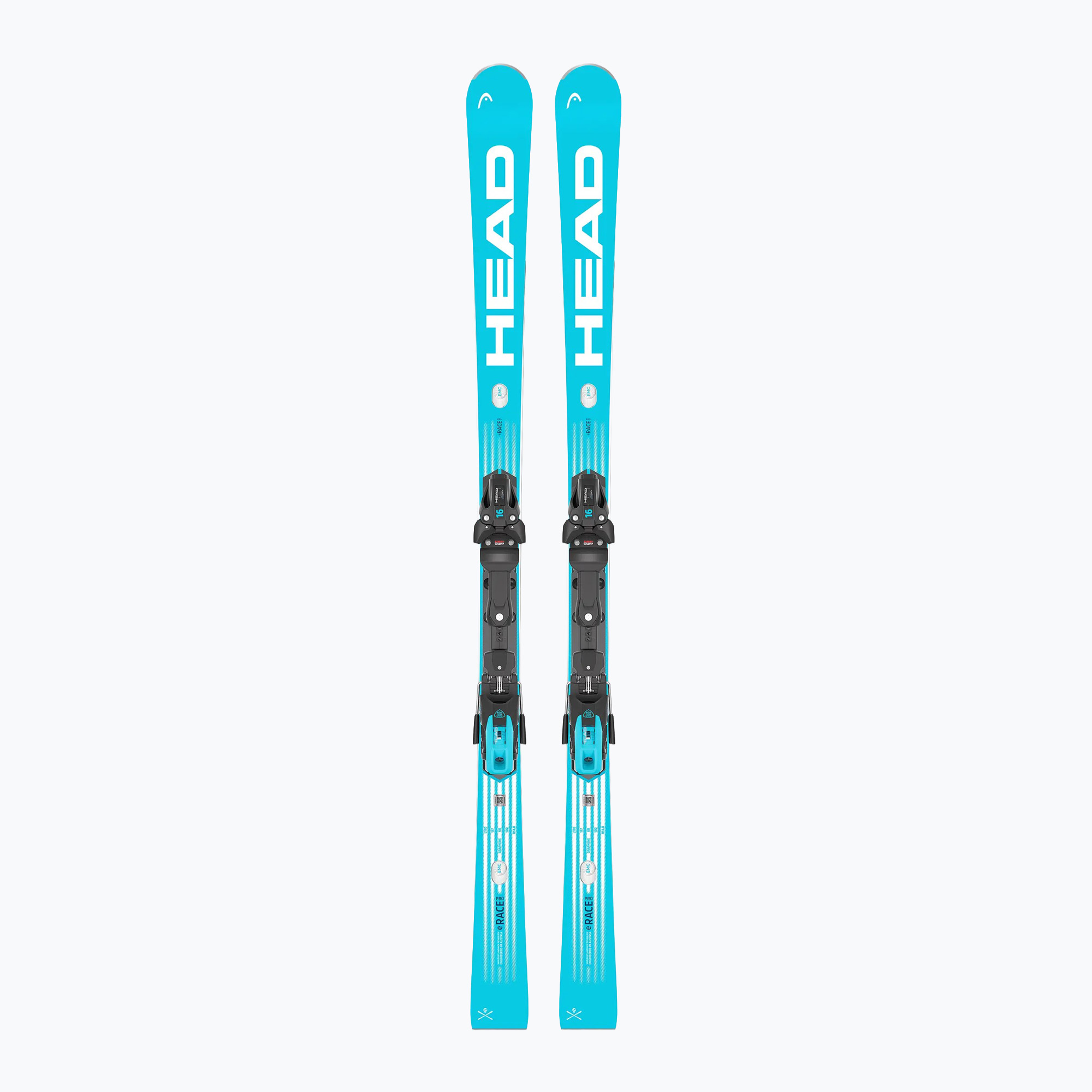 Ски за спускане със ски автомати HEAD WC Rebels e-SL Pro RP WCR 14   Protector  FF 14 GW blue/white