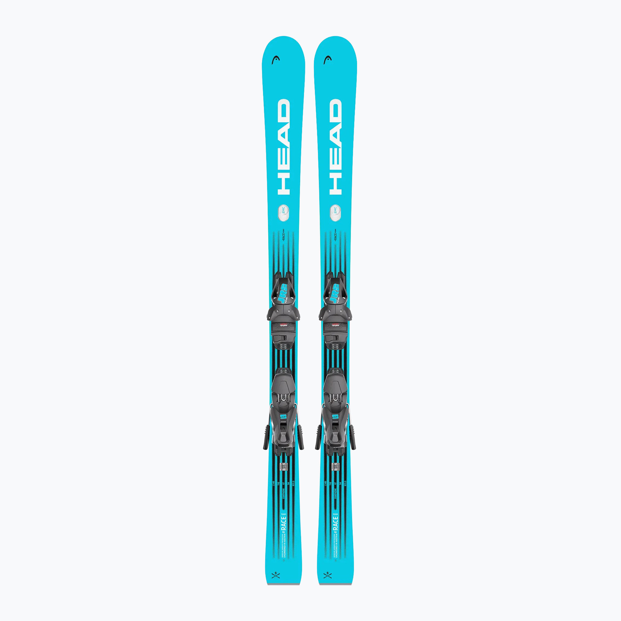 Детски ски за спускане със ски автомати HEAD WC e.Race Team SW JRS   Jrs 7.5 GW CA blue/white