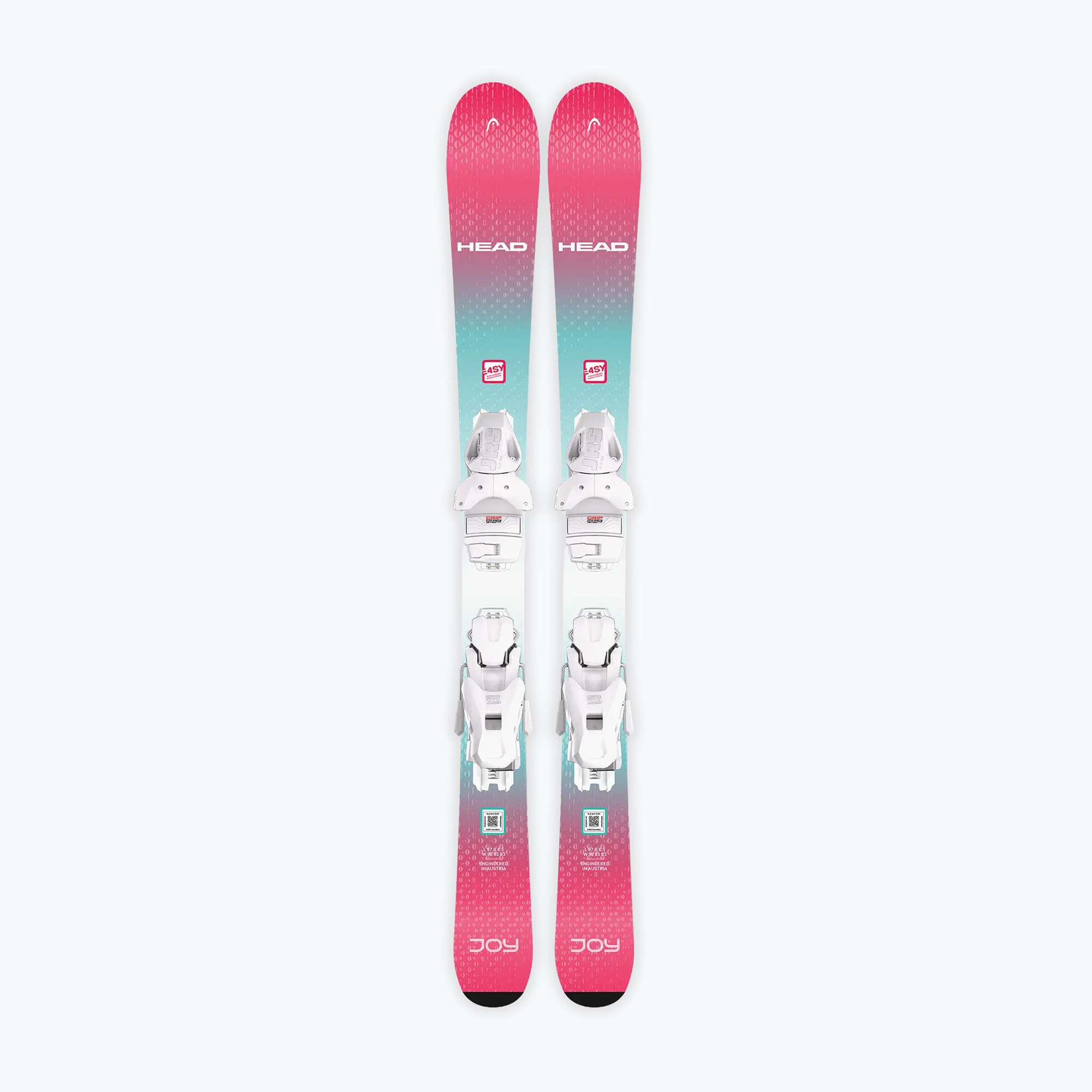 Детски ски за спускане със ски автомати HEAD Joy Easy JRS   Jrs 4.5 GW CA mint/pink