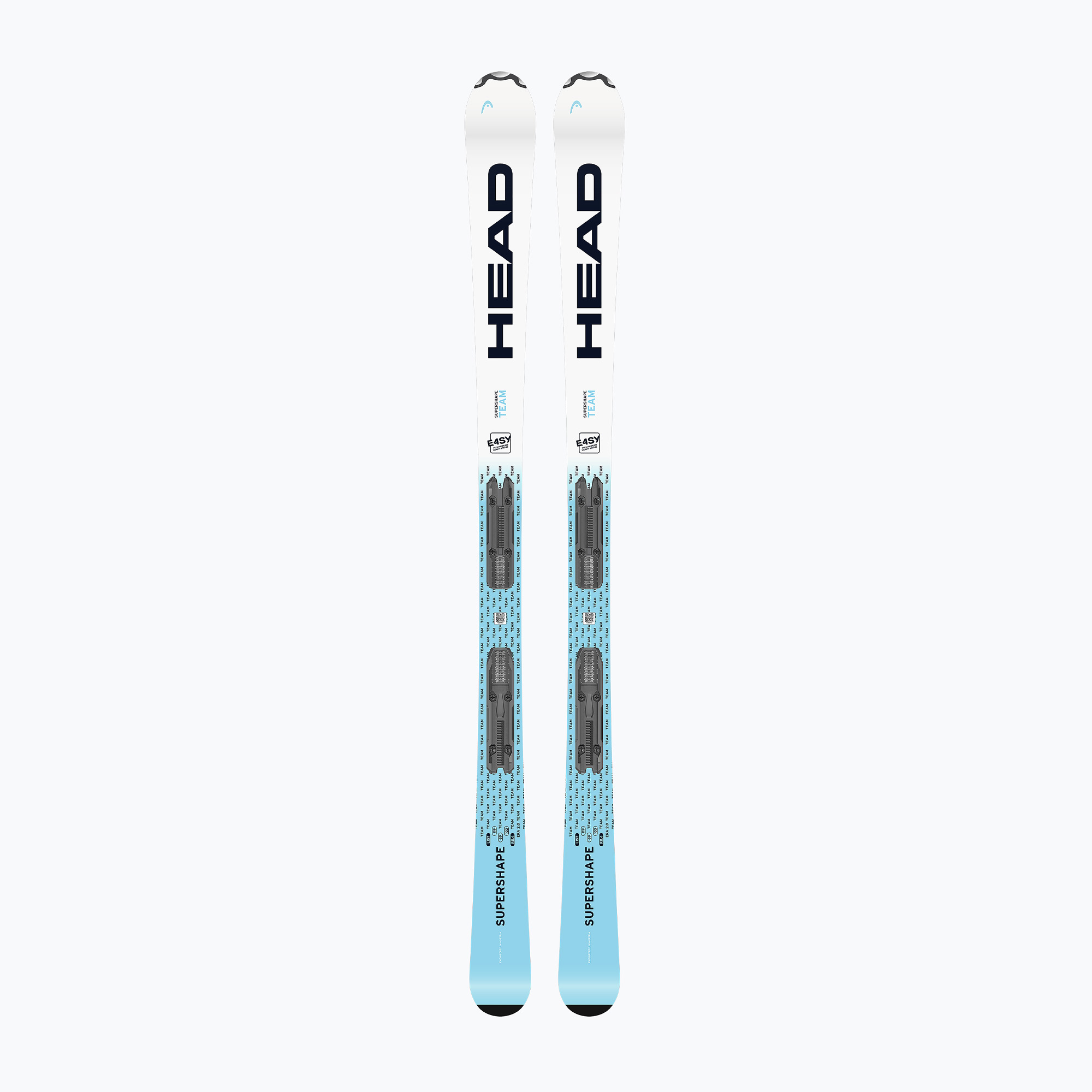 Детски ски за спускане със ски автомати HEAD Supershape Team Easy JRS   Jrs 7.5 GW CA blue/white