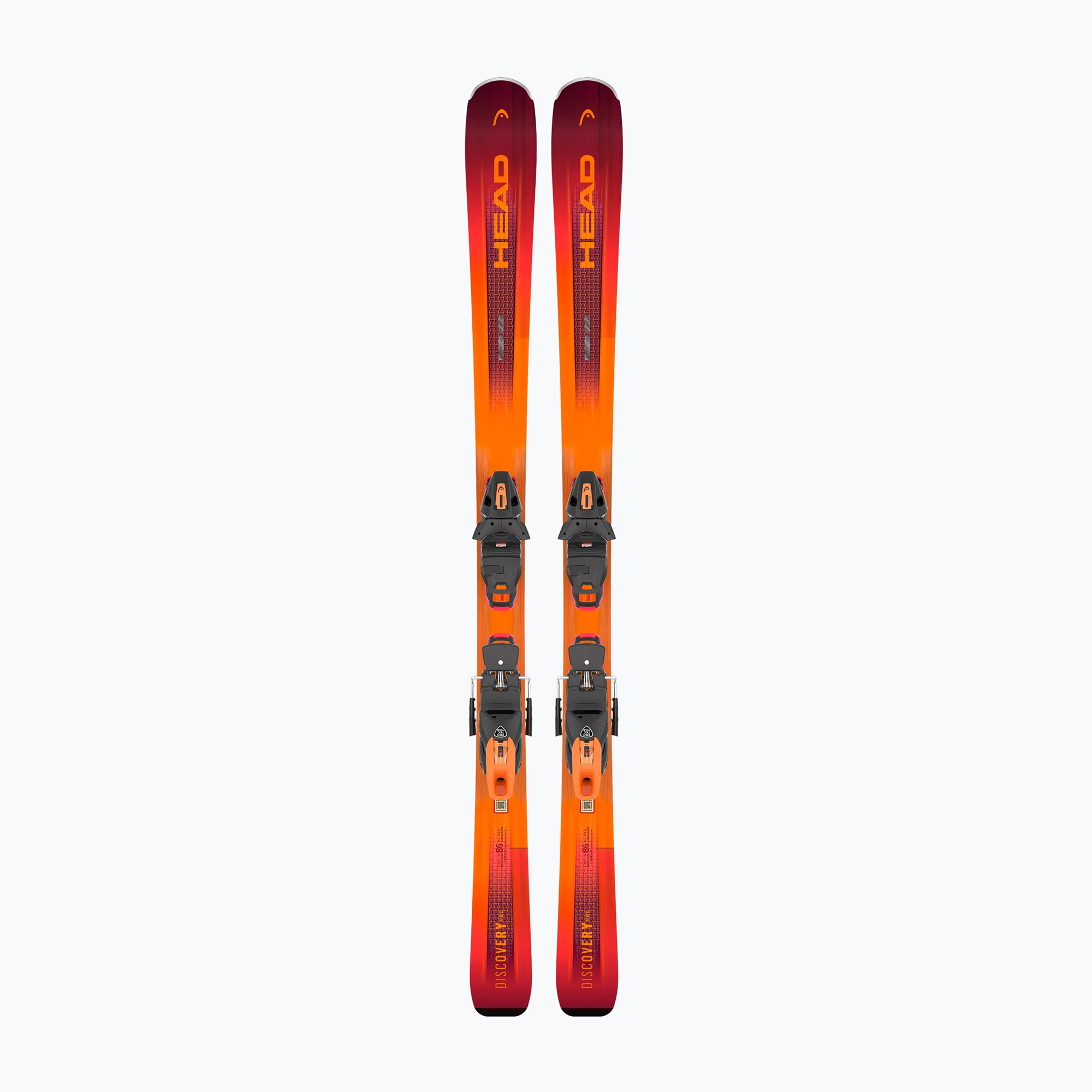 Ски за спускане със ски автомати HEAD  Discovery 86 Pro AM BB-PR   Protector Evo 11 GW red/orange