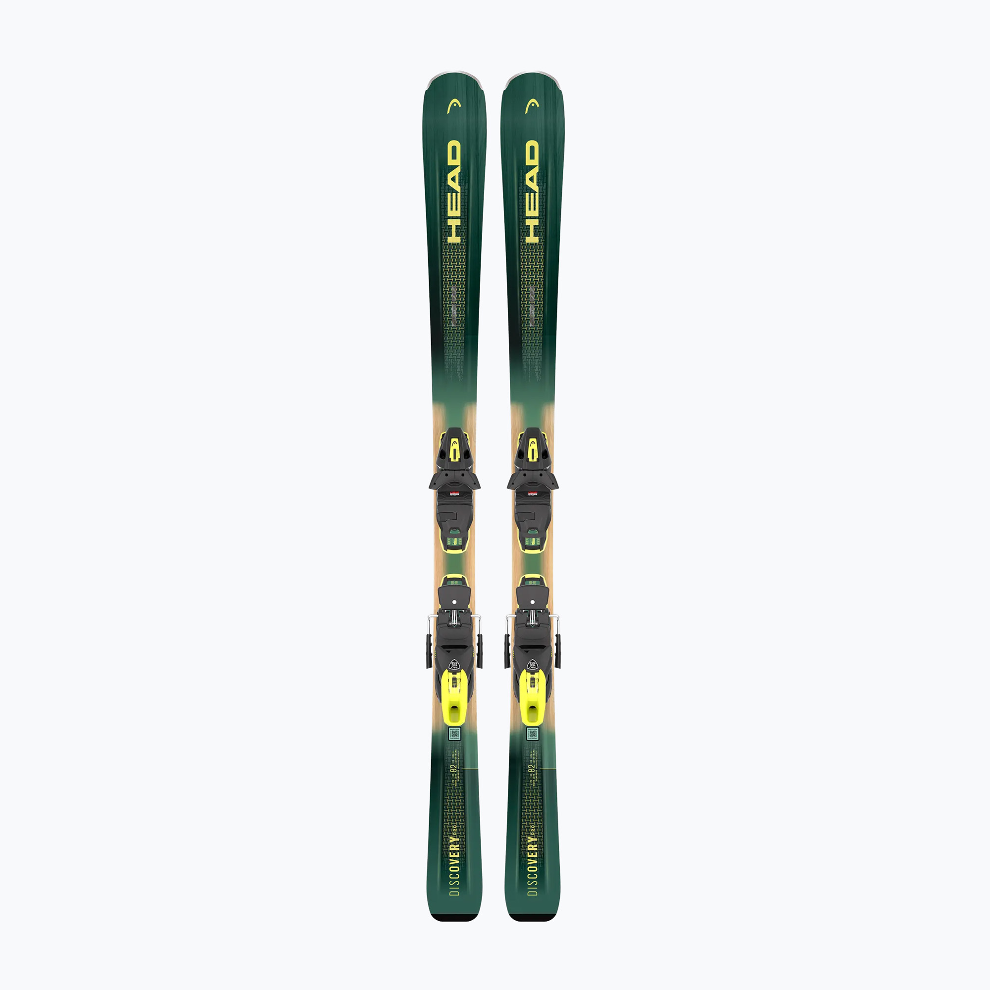 Ски за спускане със ски автомати HEAD Discovery 82 Pro AM BB-PR   Protector Evo 11 GW green/yellow