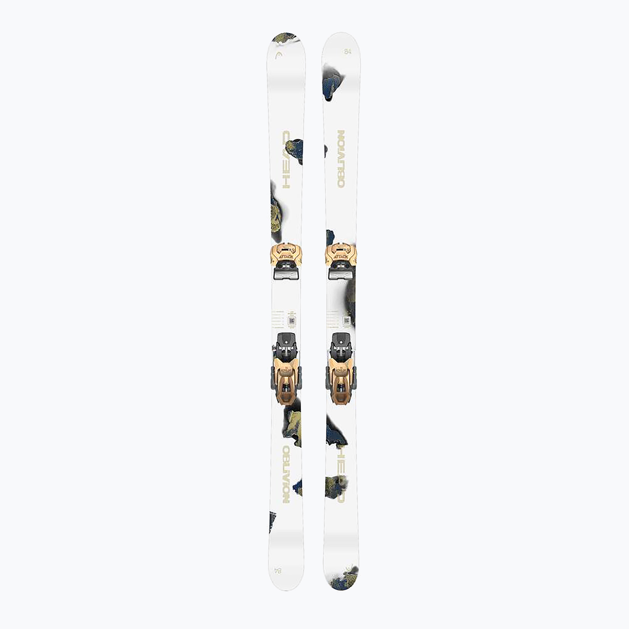 Ски за спускане със ски автомати HEAD Oblivion 84   Attack LYT 11 GW white/brown