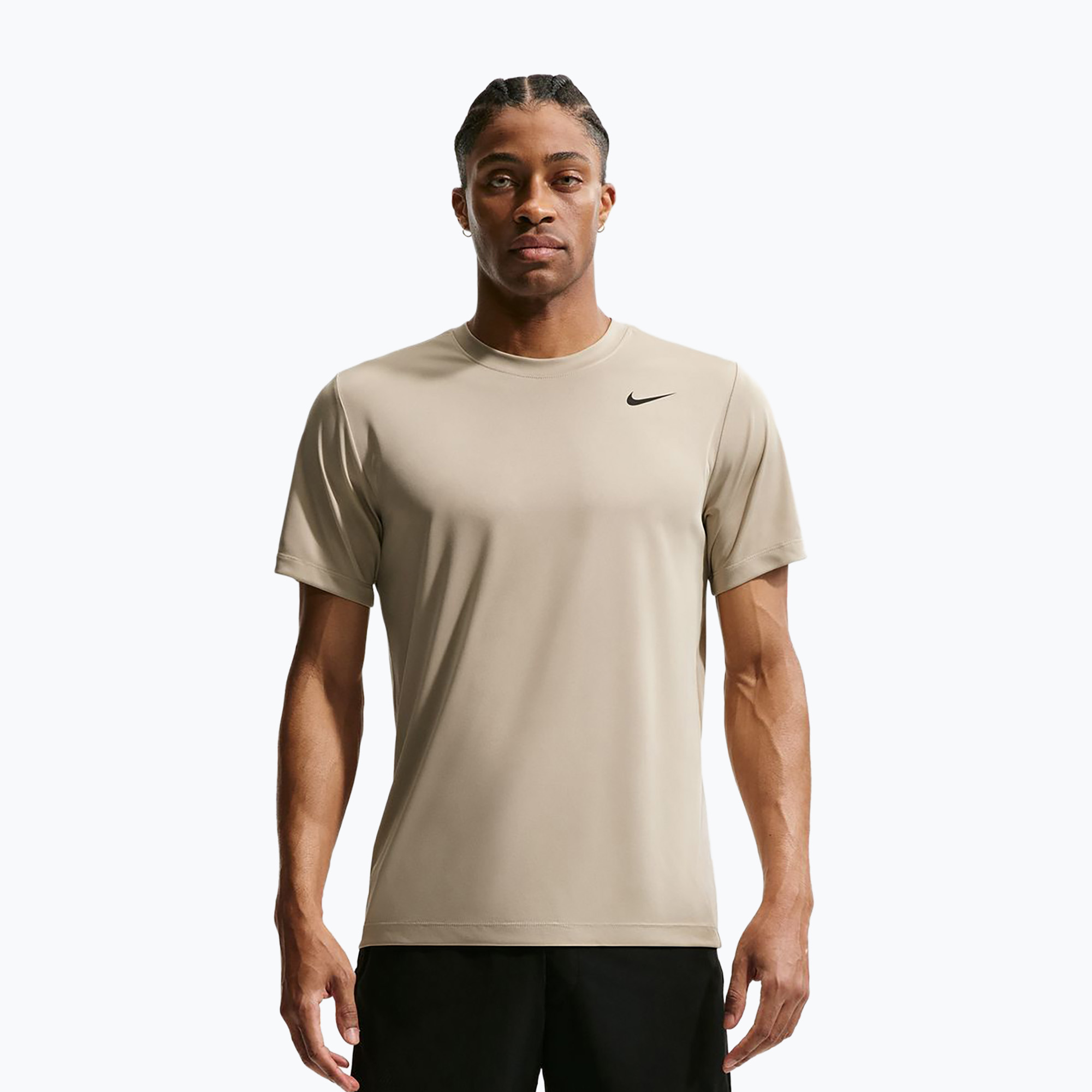 Tricou de antrenament bărbați Nike Dri-FIT Training T-Shirt desert khaki/black