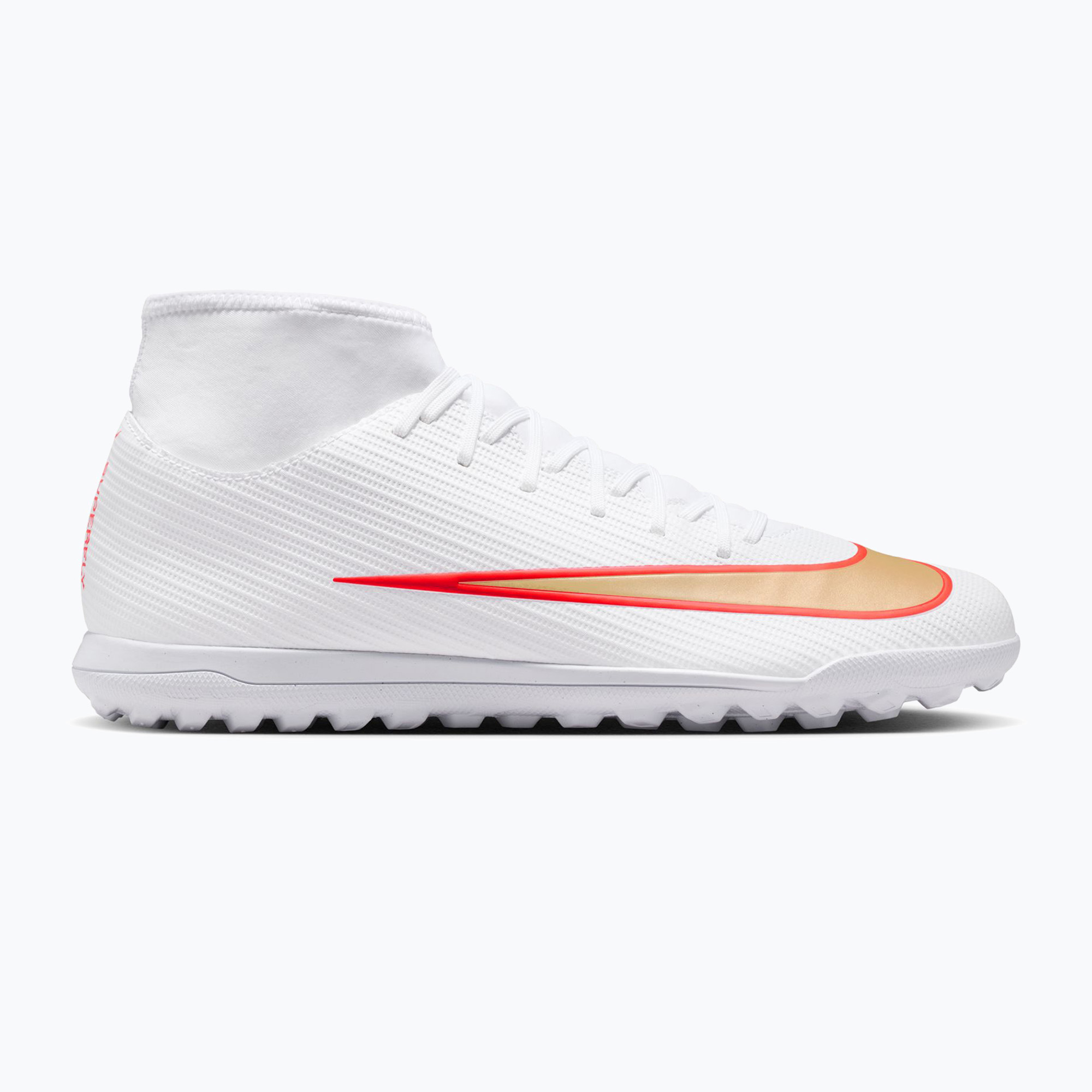 Încălțăminte de fotbal pentru bărbați Nike Mercurial Superfly 11 Club white/bright crimson/blur