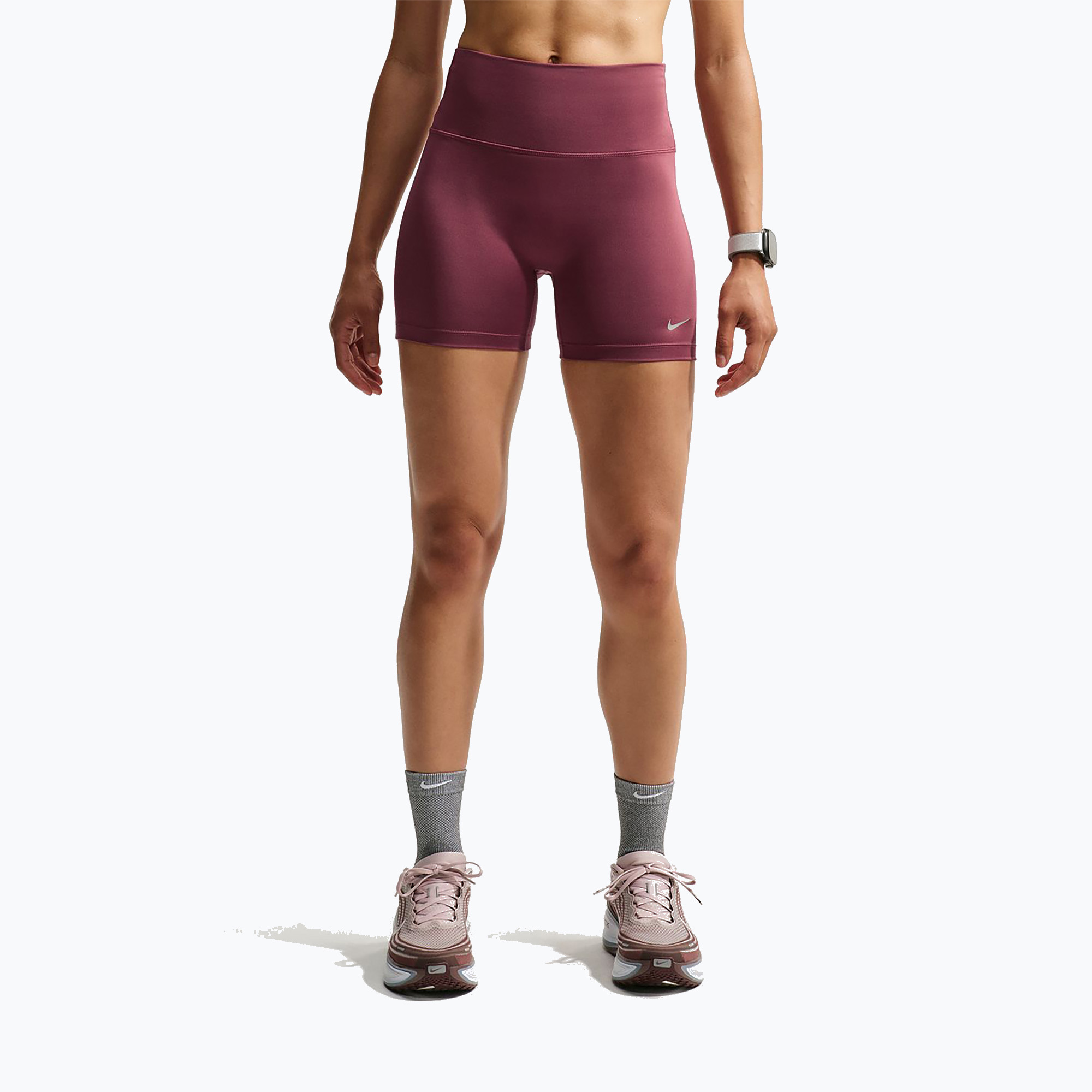 Spodenki do biegania damskie Nike Tempo pink smoke