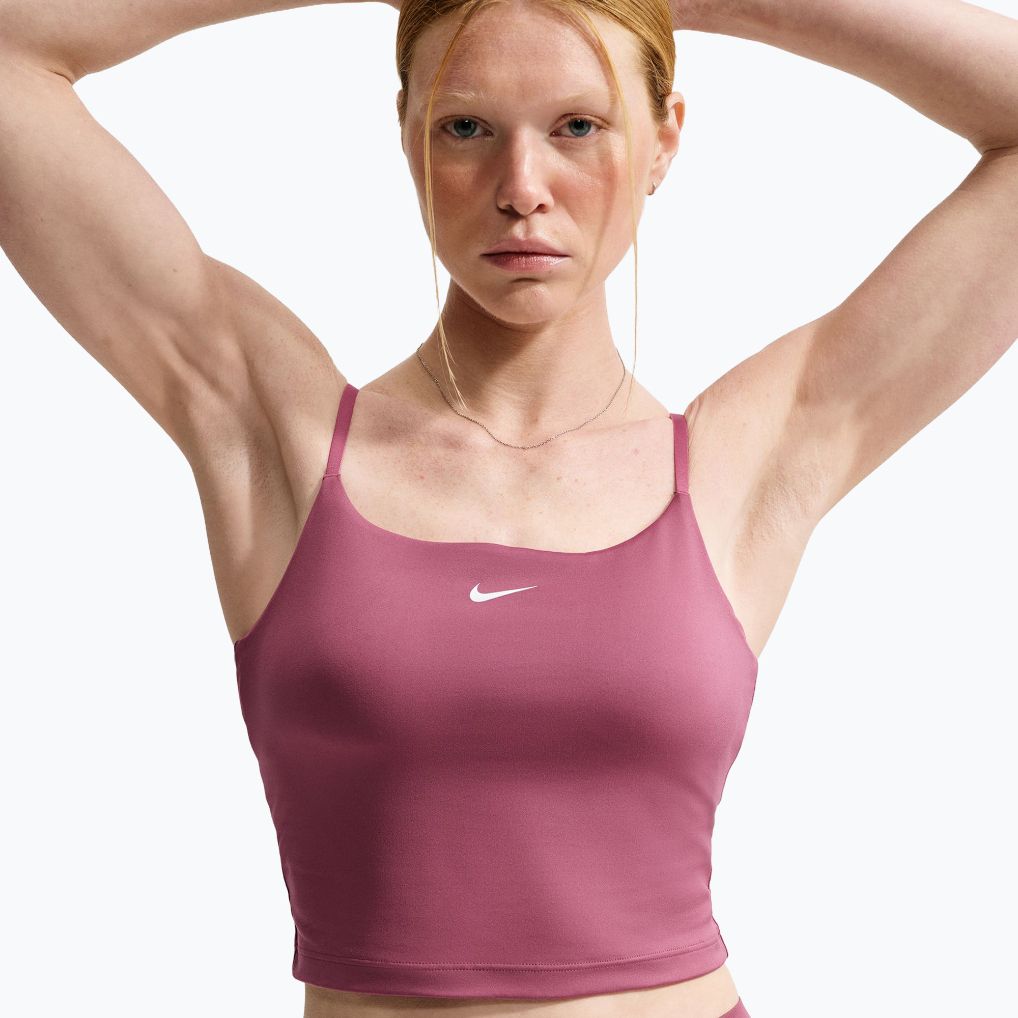 Koszulka treningowa damska Nike One pink smoke 