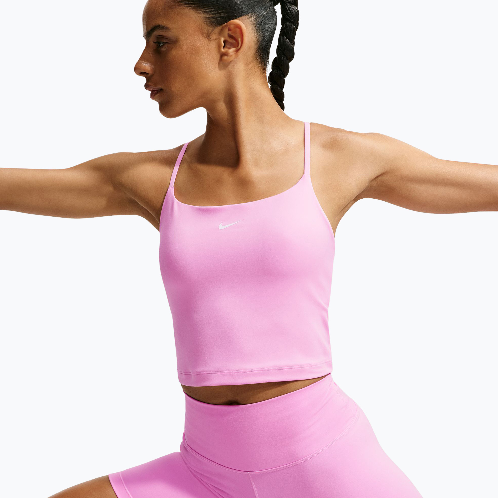 Koszulka treningowa damska Nike One pink rise