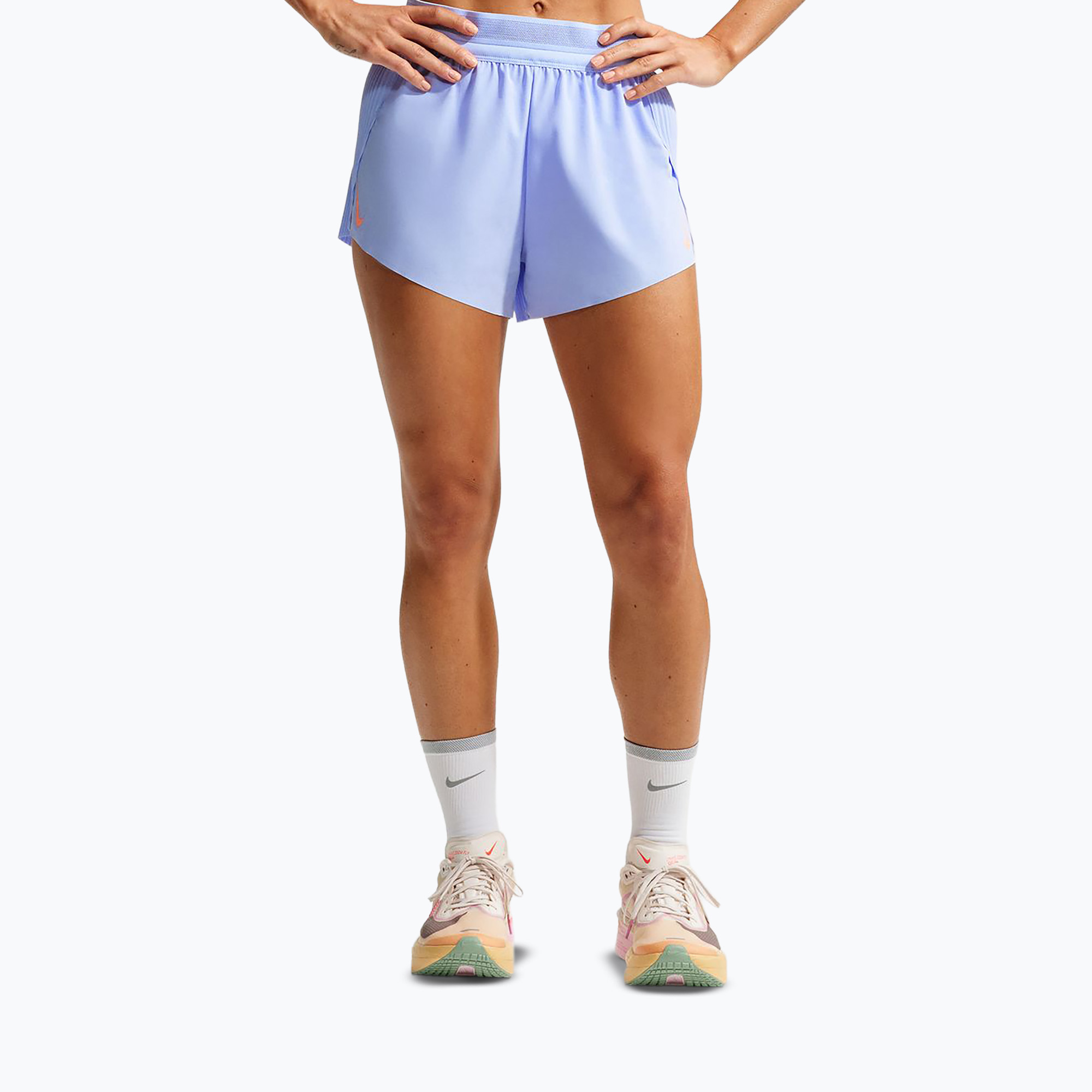 Spodenki do biegania damskie Nike AeroSwift Dri-Fit ADV Mid-Rise 3
