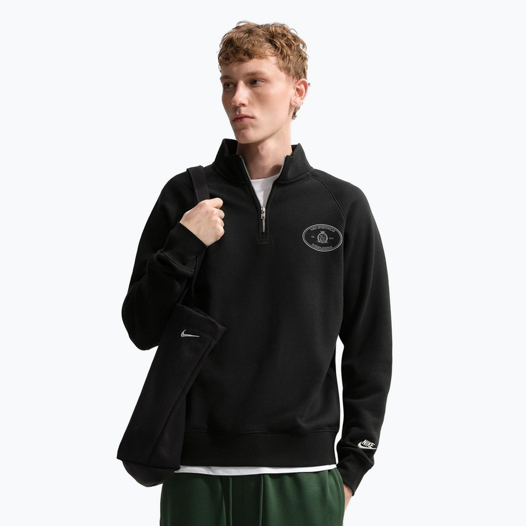 Bluza męska Nike Sportswear Club black/black/phantom