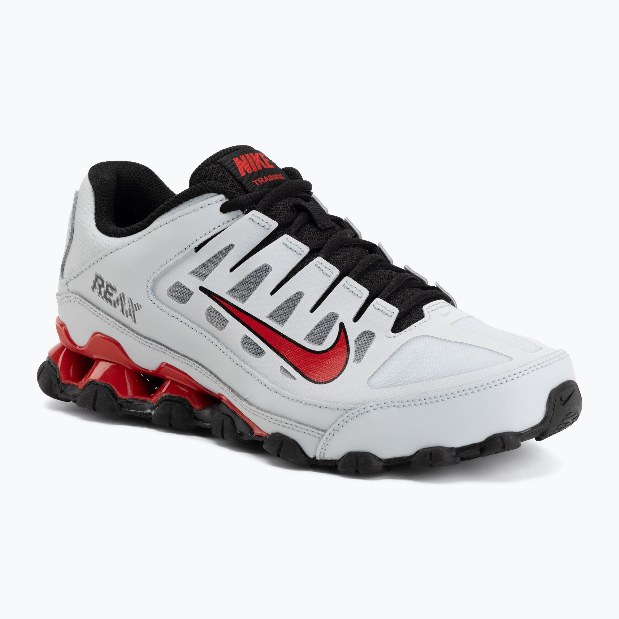 Buty treningowe męskie Nike Reax 8 TR Mesh pure platinum/black/university red 