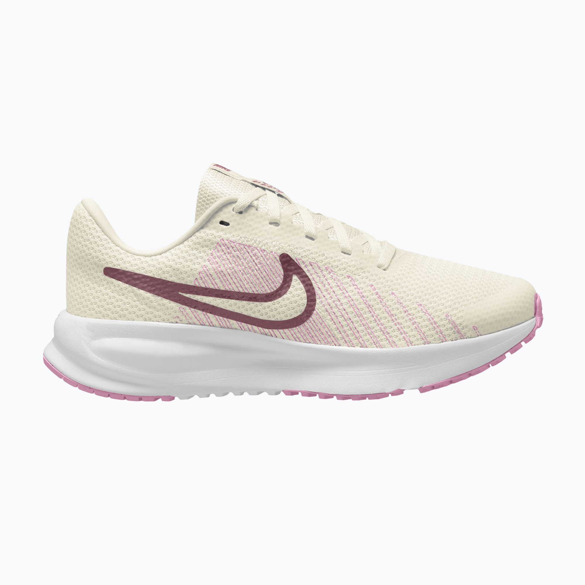 Buty do biegania damskie Nike Run Defy sail/white/pink rise/pink smoke