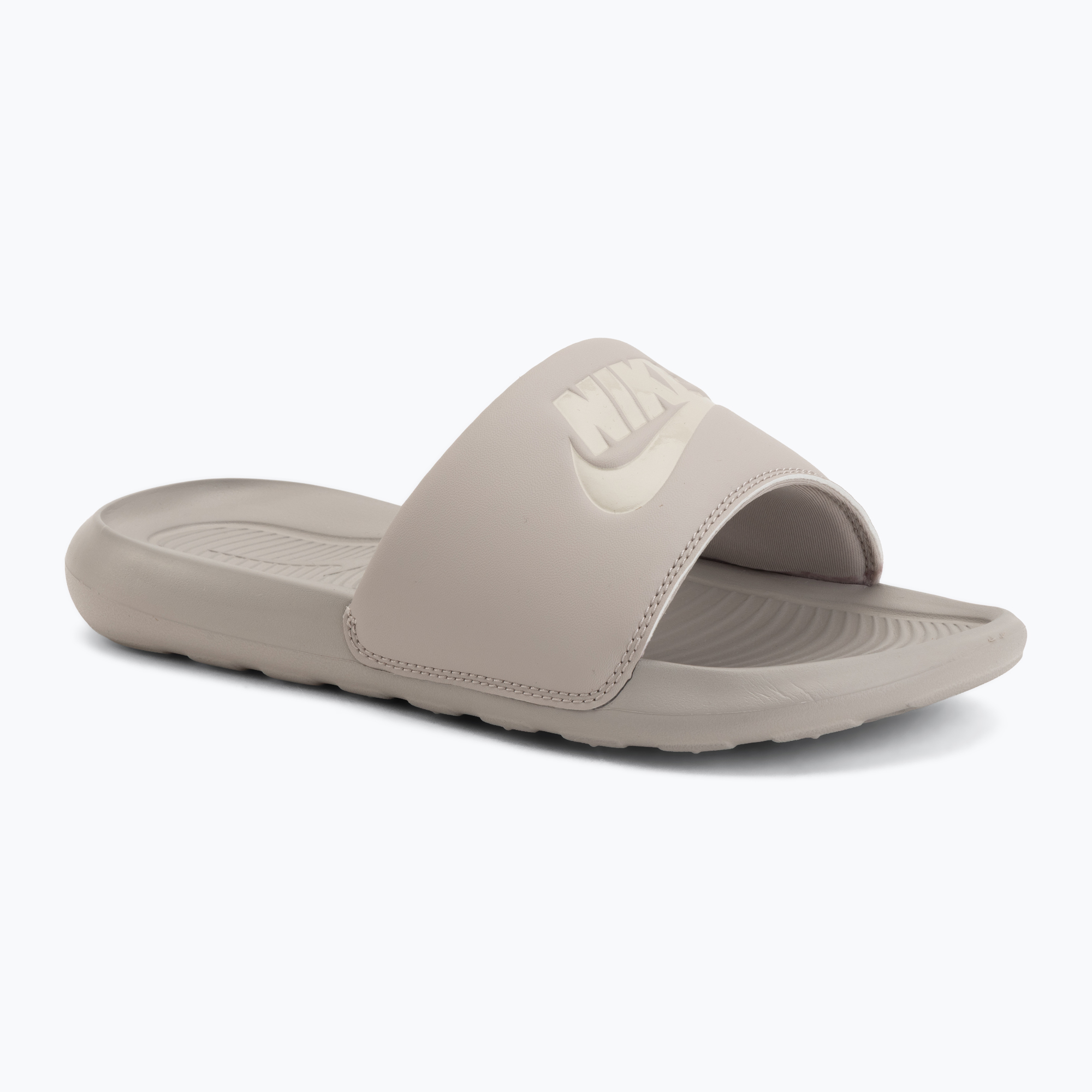 Klapki męskie Nike Victori One Slide moon particle/light orewood brown 