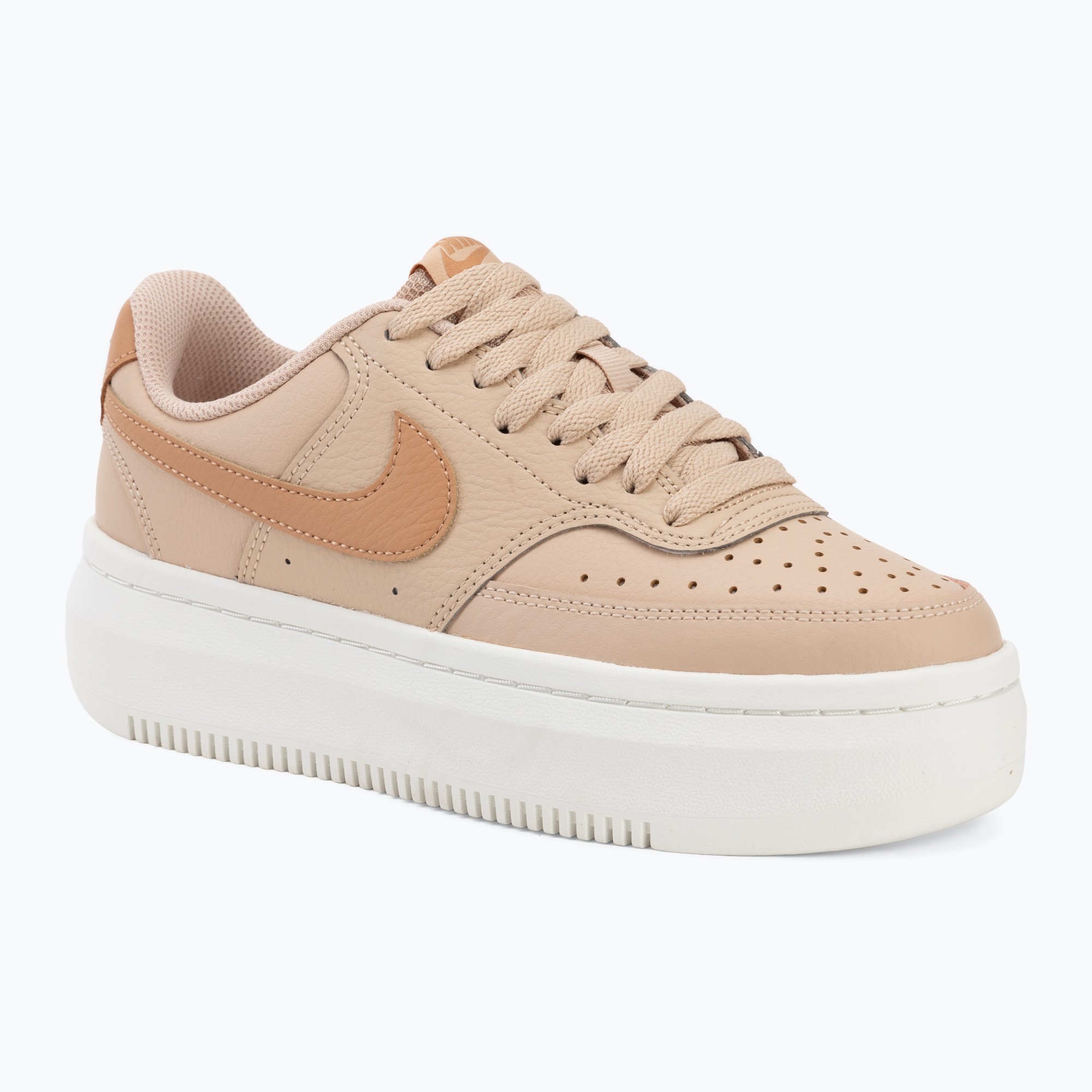 Buty damskie Nike Court Vision Alta shimmer/sail/light cognac 