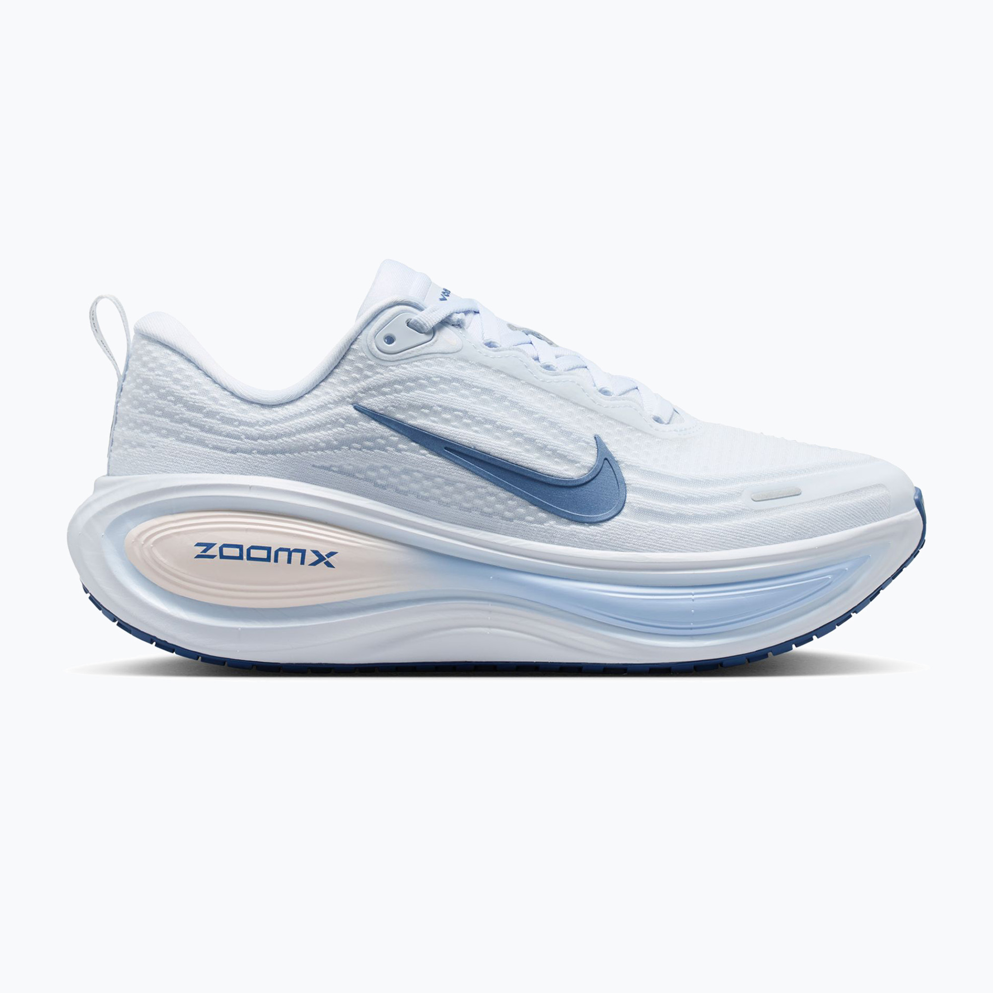 Buty do biegania damskie Nike Vomero Plus white/aluminum/football grey/mystic navy 