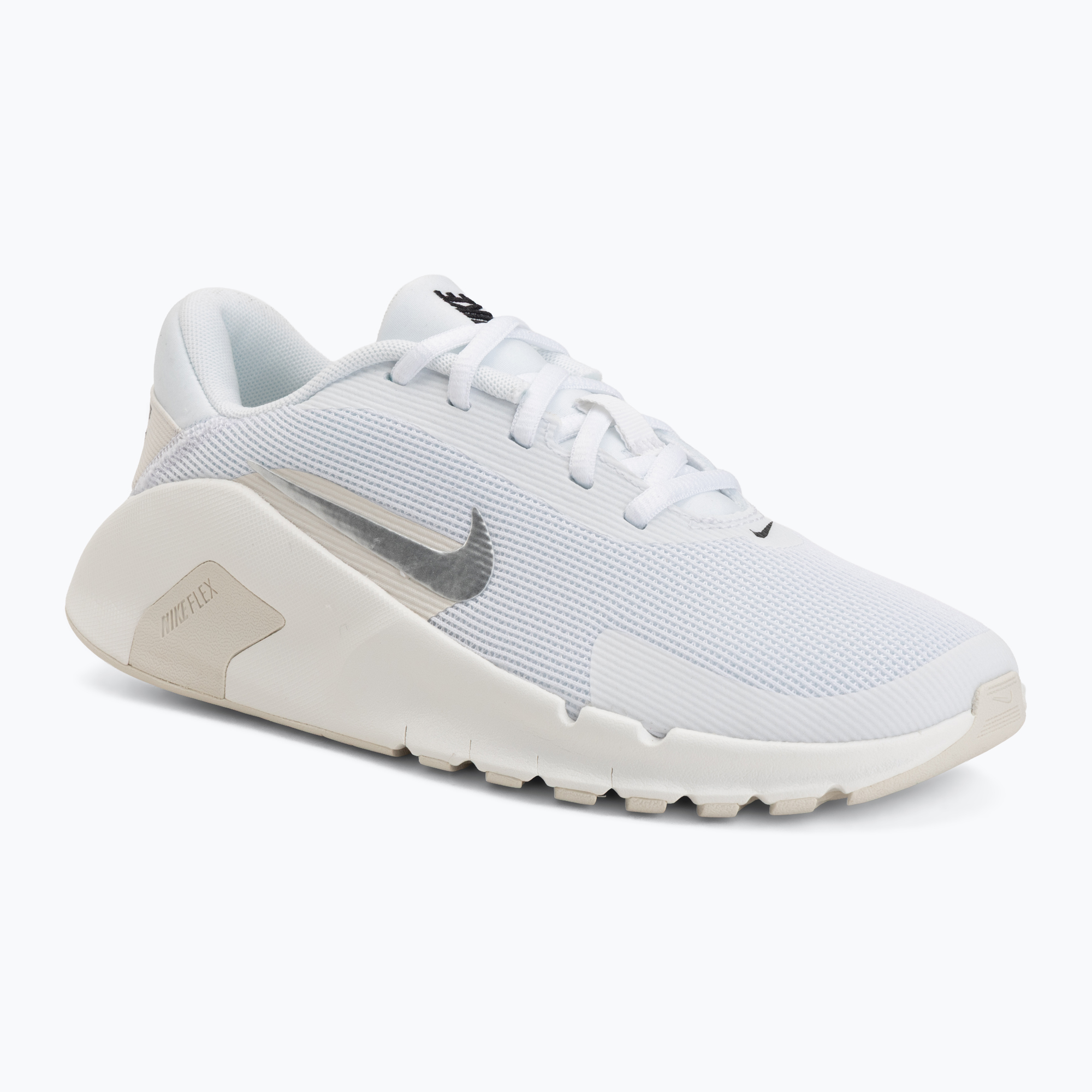 Damen Trainingsschuhe Nike Flex Train white/sail/phantom/ metallic silver