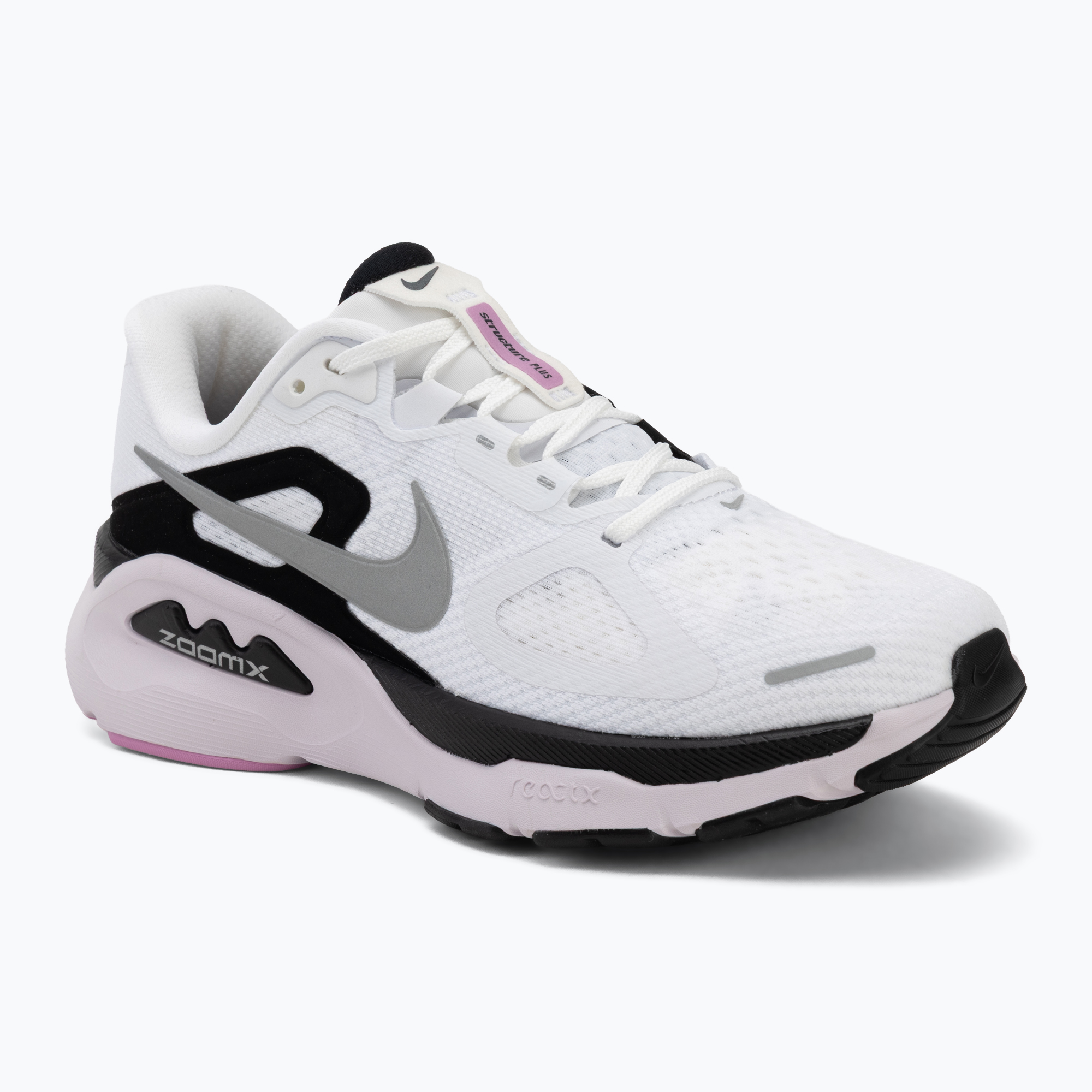 Laufschuhe für Damen Nike Structure Plus white/black/metallic silver