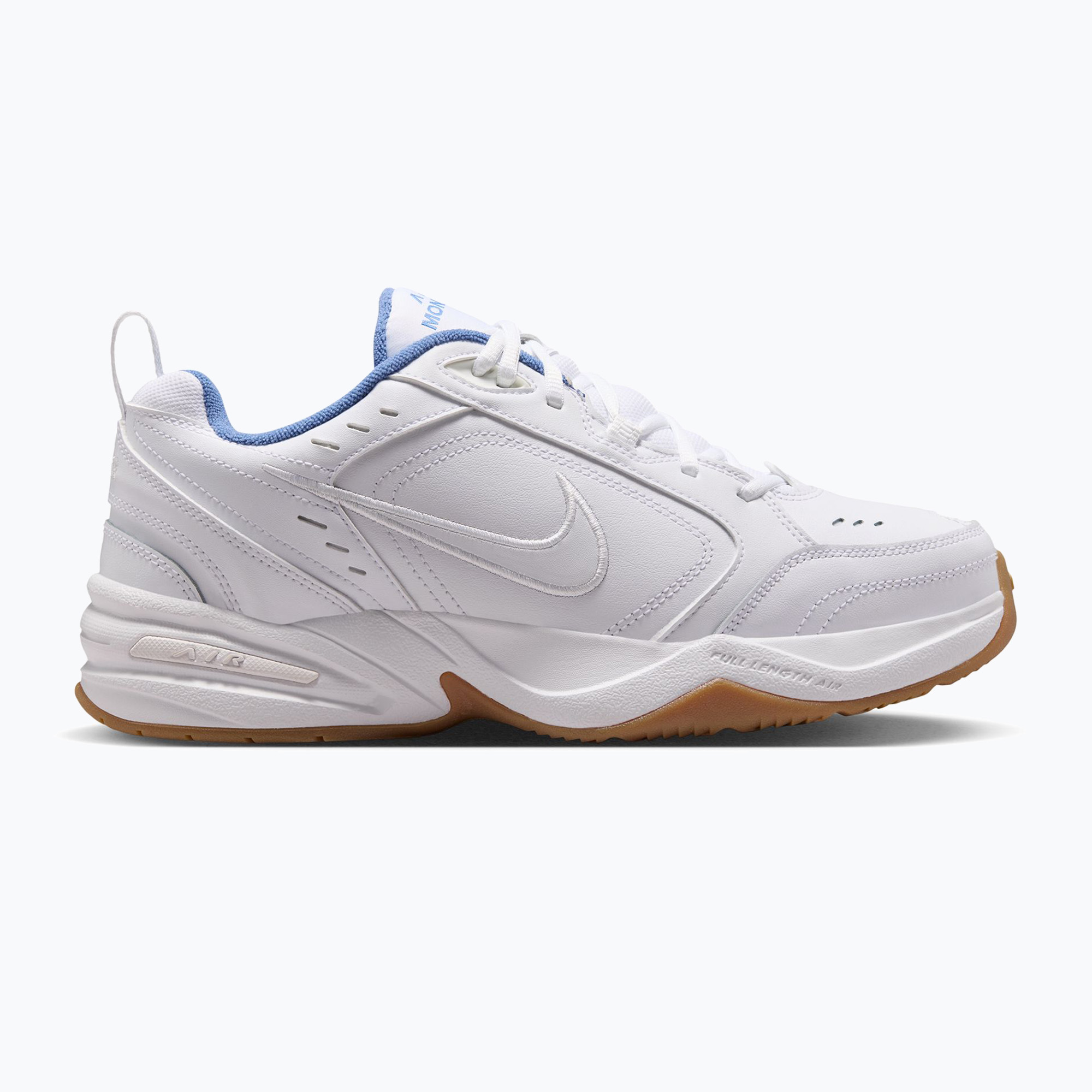 Buty treningowe męskie Nike Air Monarch IV white/indigo storm/gum light brown/white 