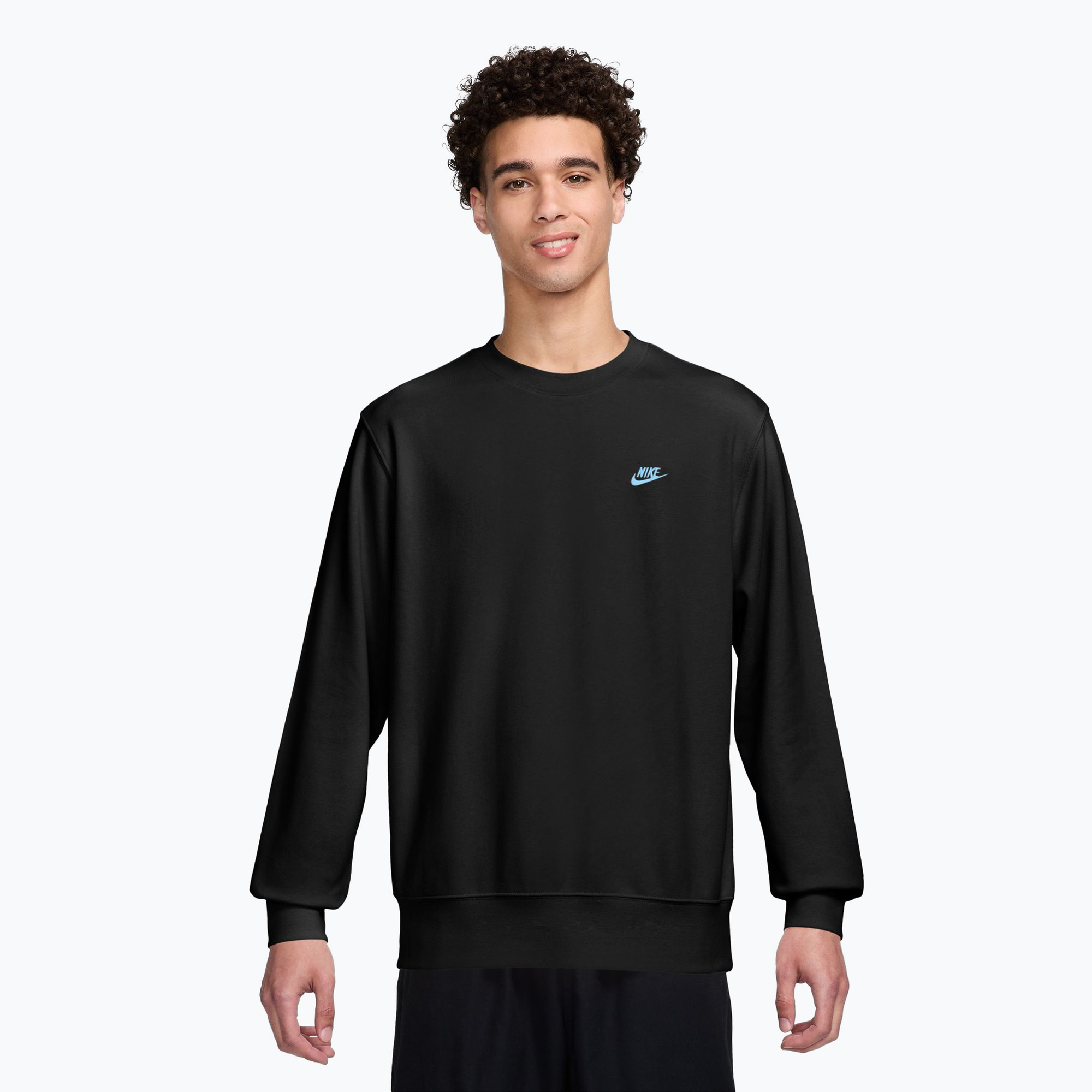 Bluza męska Nike Club black/football blue