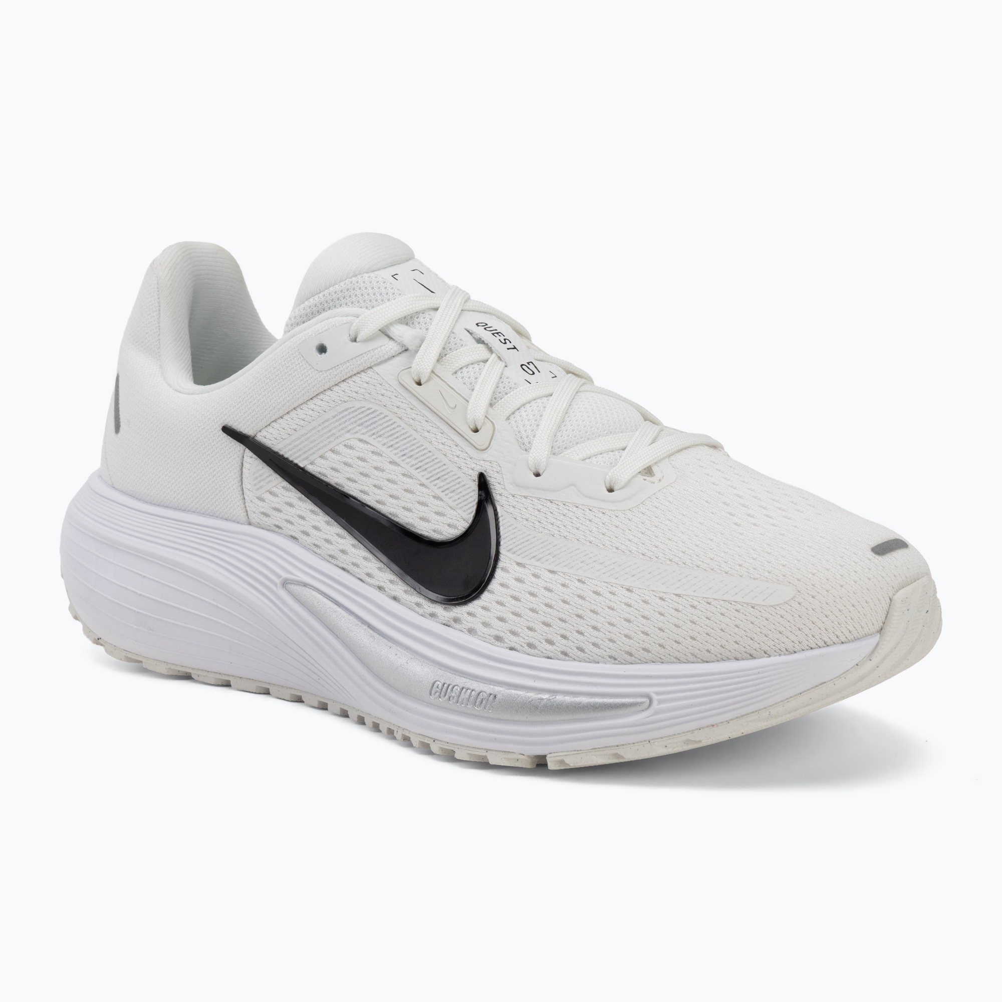 Laufschuhe für Damen Nike Quest 7 summit white/white/metallic silver/black
