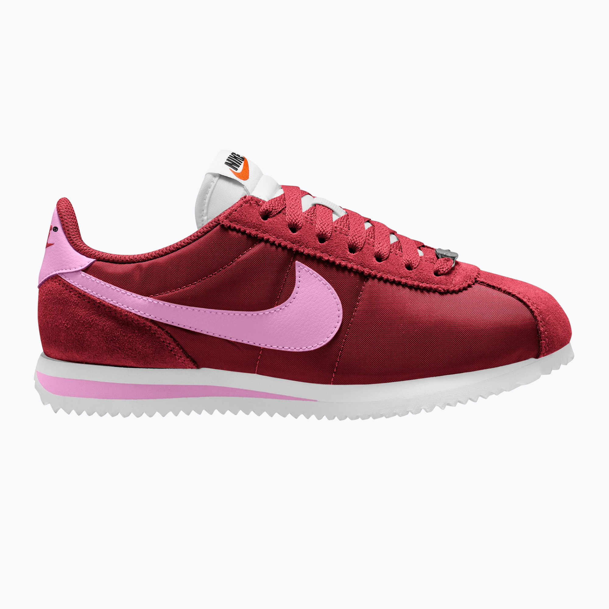 Buty damskie Nike Cortez Textile tough red/white/safety orange/light magenta 