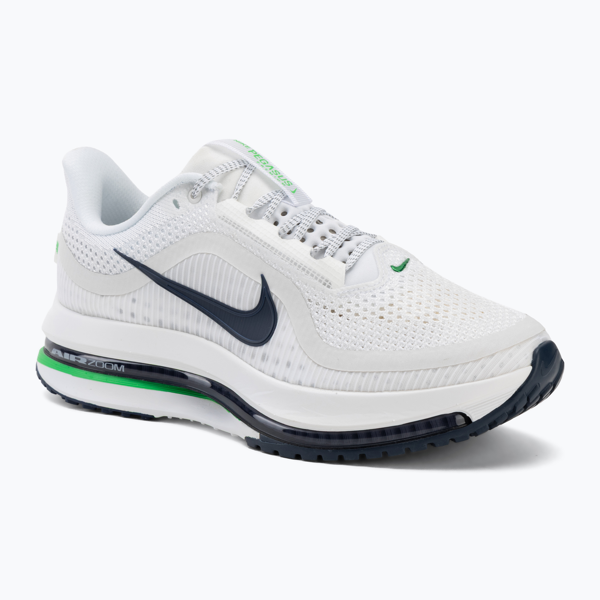 Buty do biegania męskie Nike Pegasus Premium white/midnight navy/green spark 