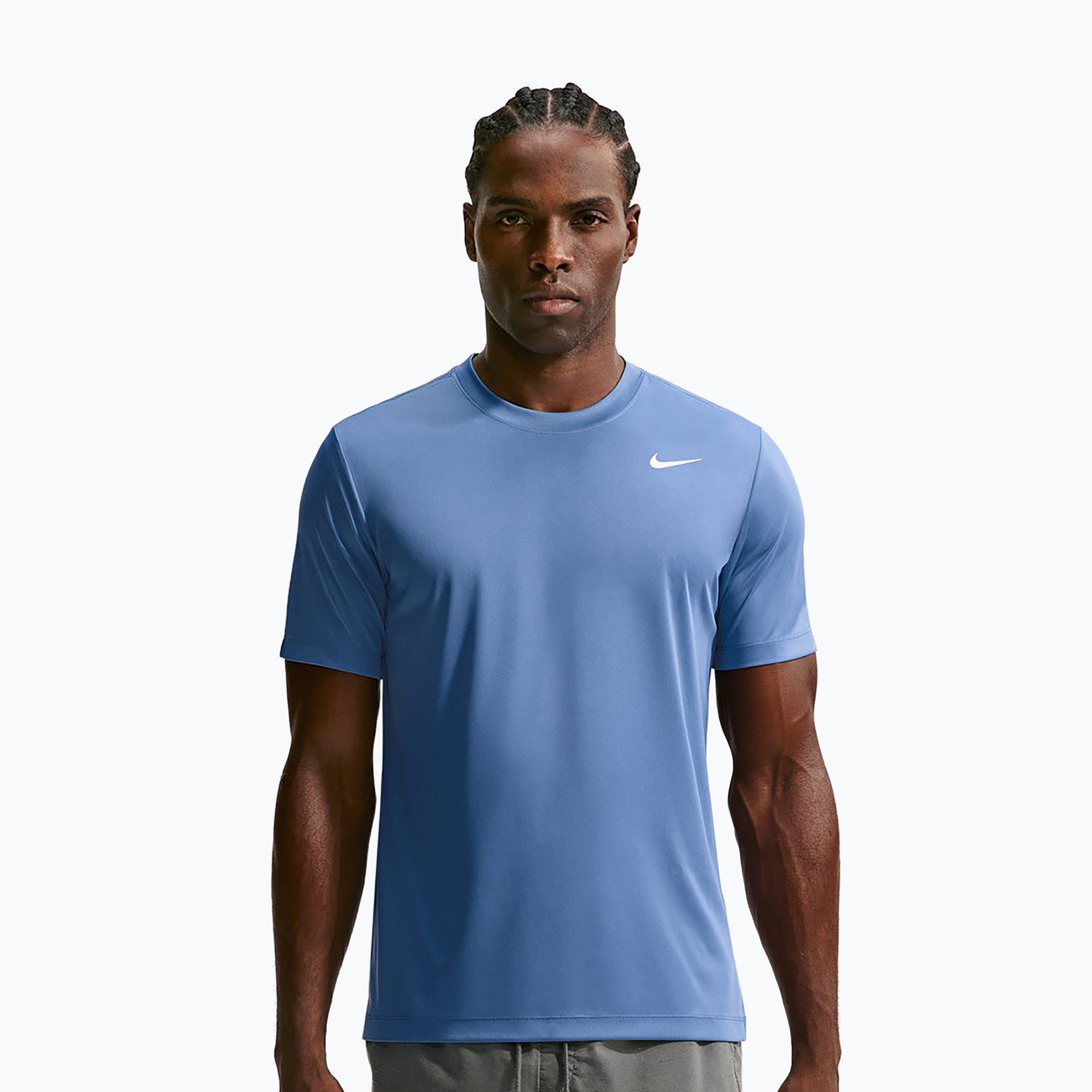 Tricou de antrenament bărbați Nike Dri-FIT Training T-Shirt indigo storm/white