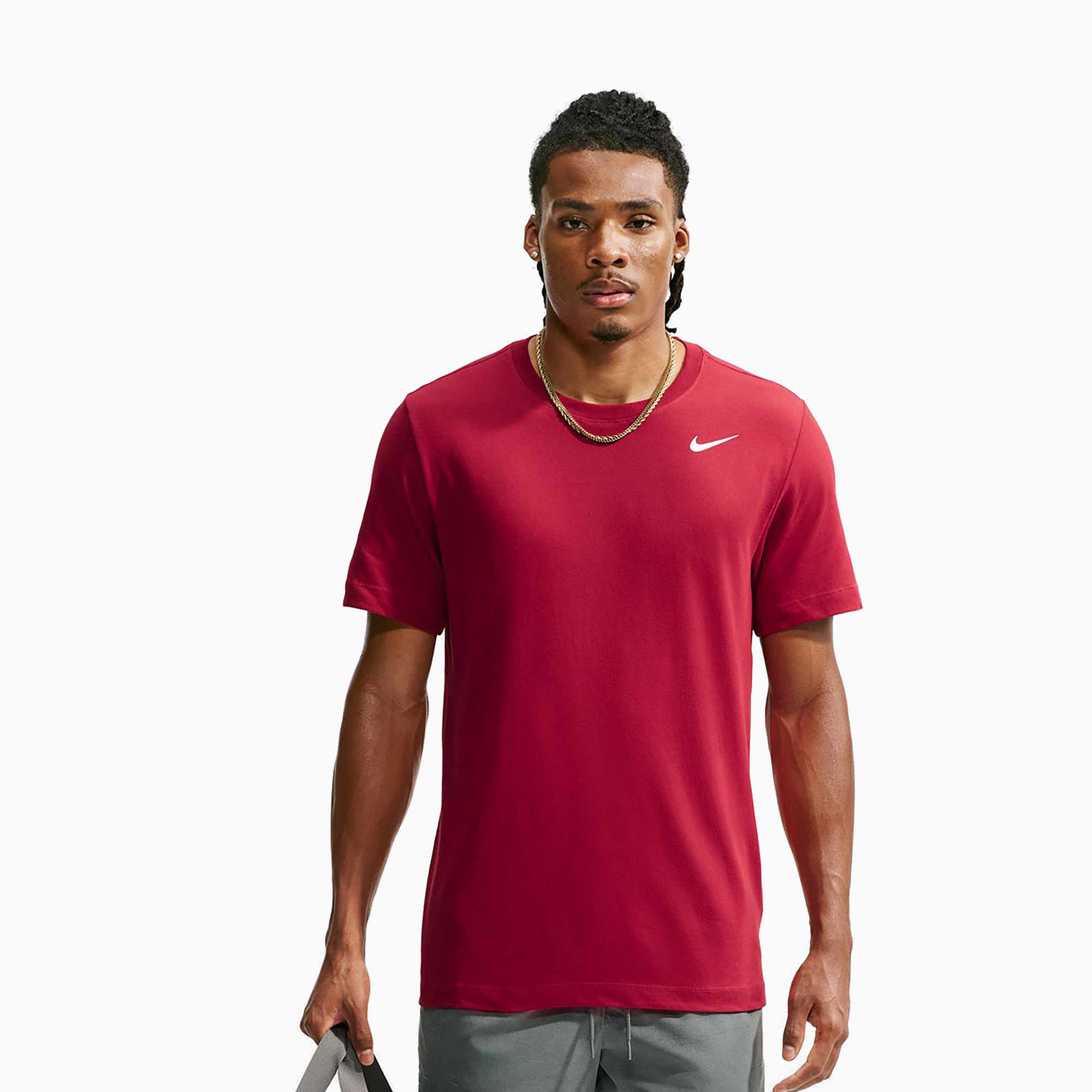 Koszulka treningowa męska Nike Dri-FIT tough red/white 