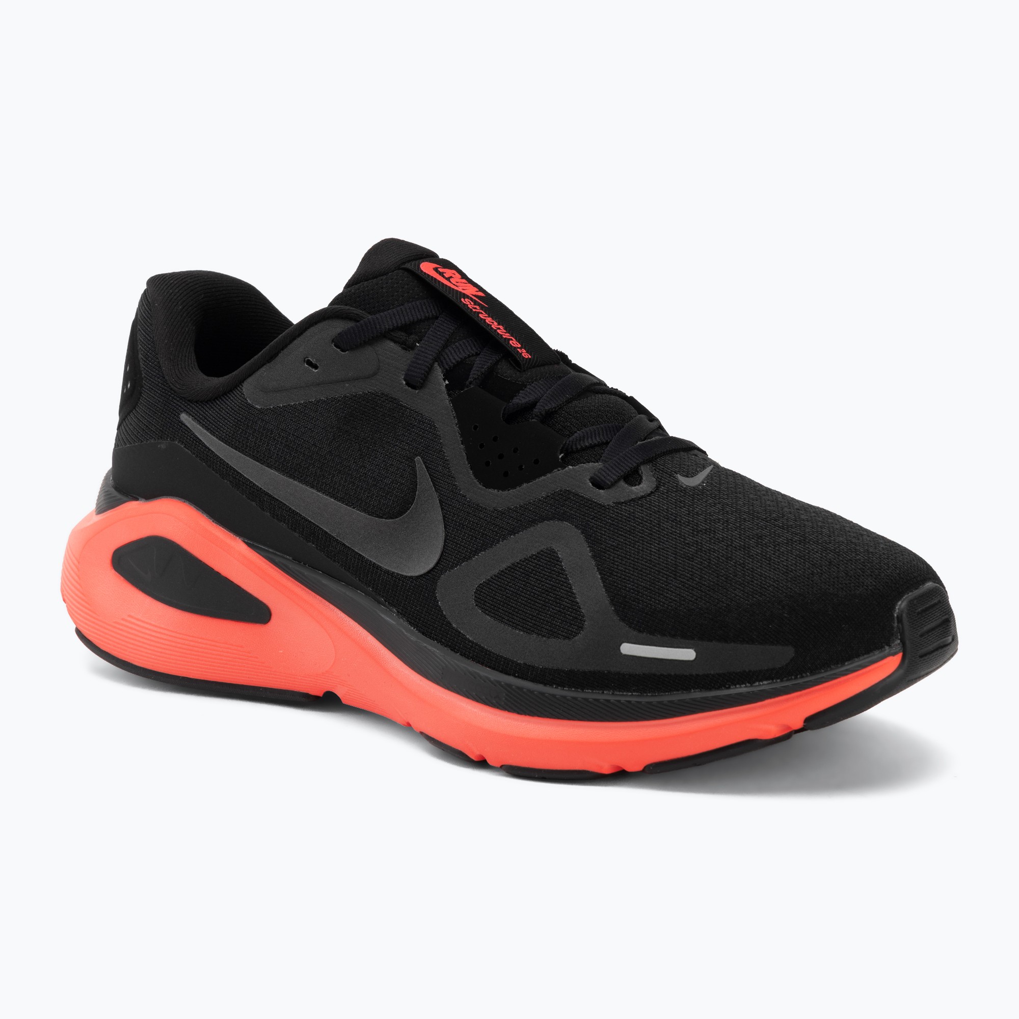 Мъжки обувки за бягане  Nike Structure 26 black/bright crimson/metallic dark grey