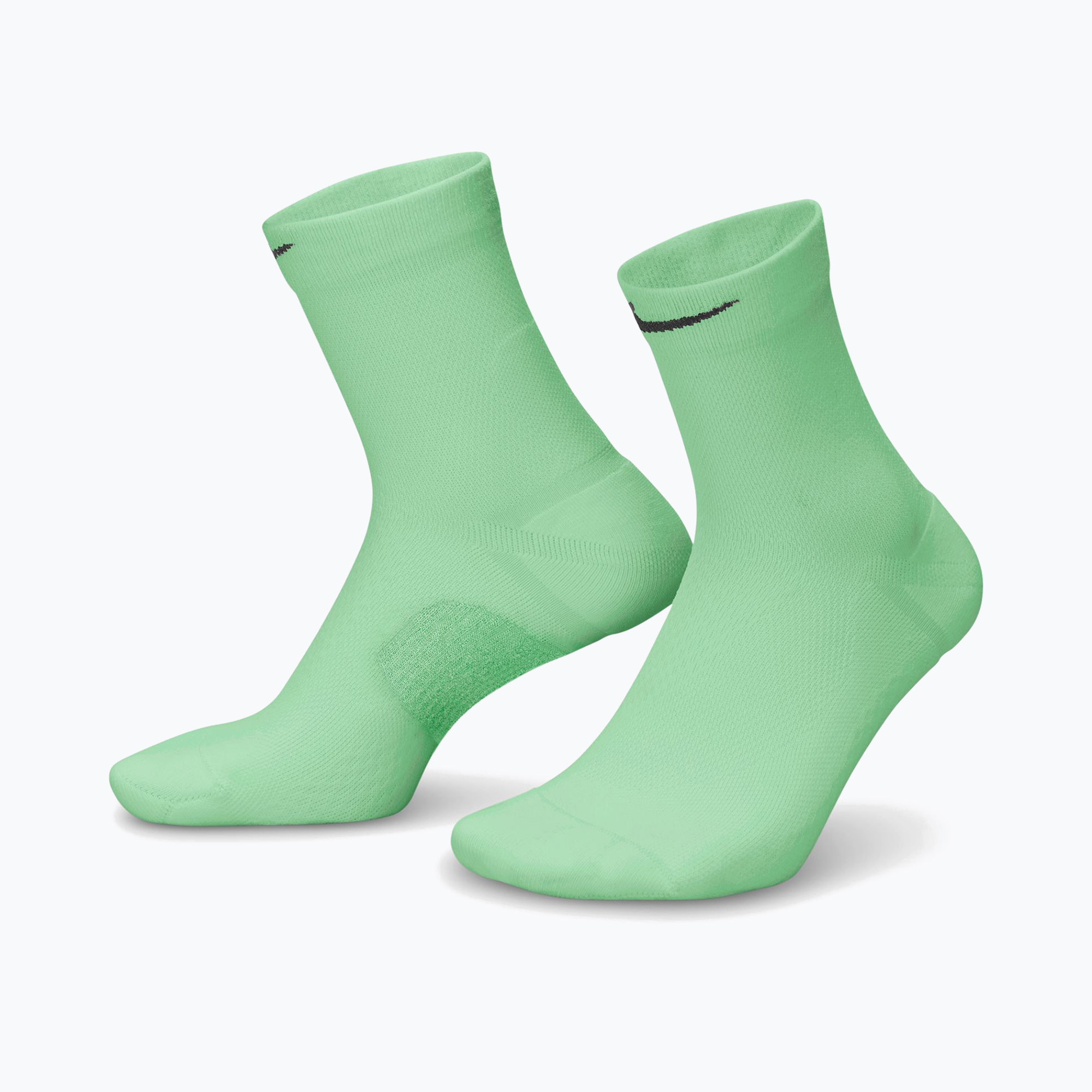 Чорапи Nike Run Midweight Micro Crew cucumber calm/black/black