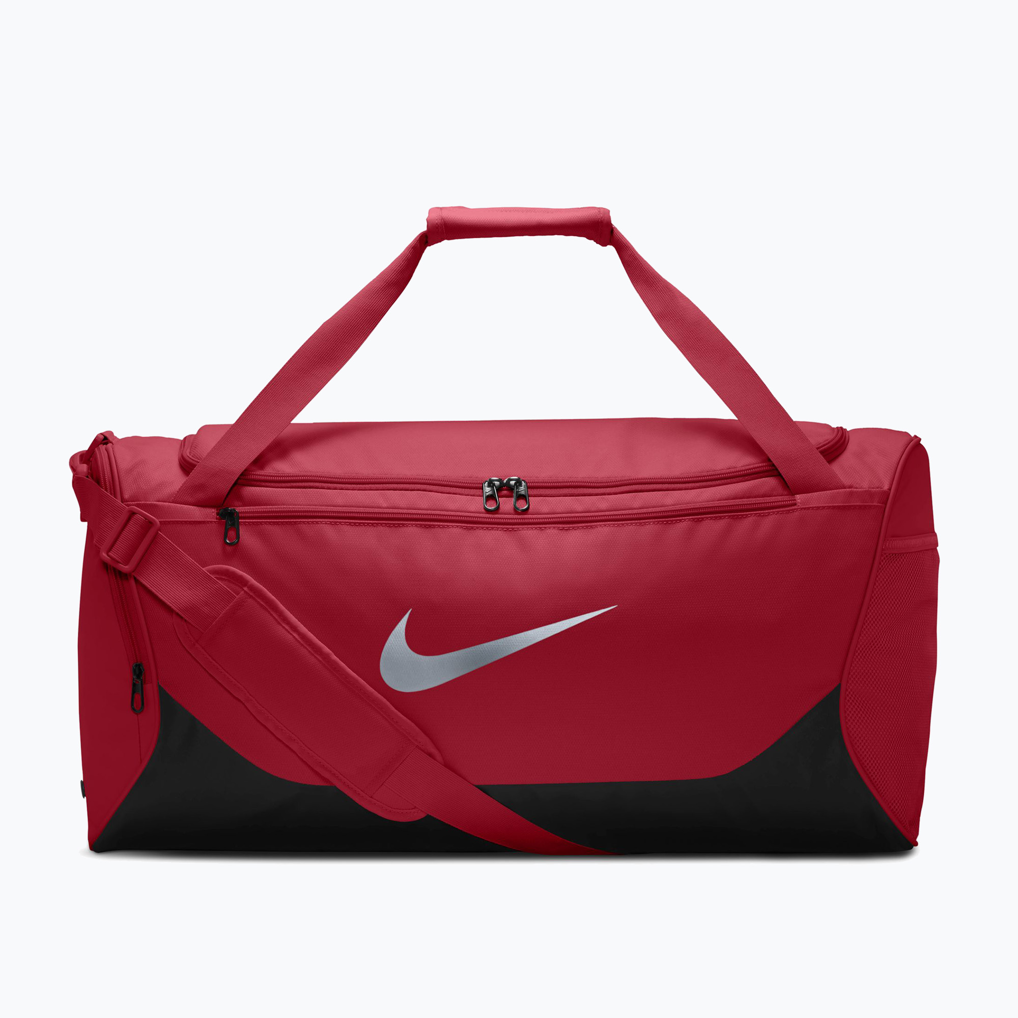 Geantă de antrenament Nike Brasilia Duffel Medium 60 l tough red/black
