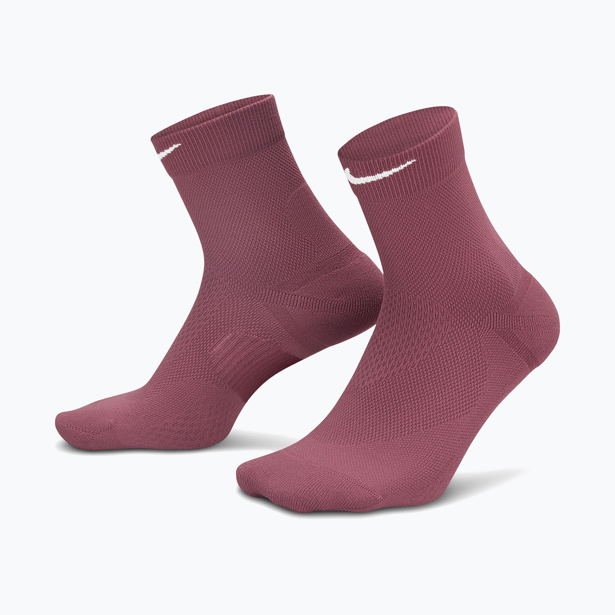 Чорапи Nike Run Midweight Micro Crew pink smoke/pink rise/white