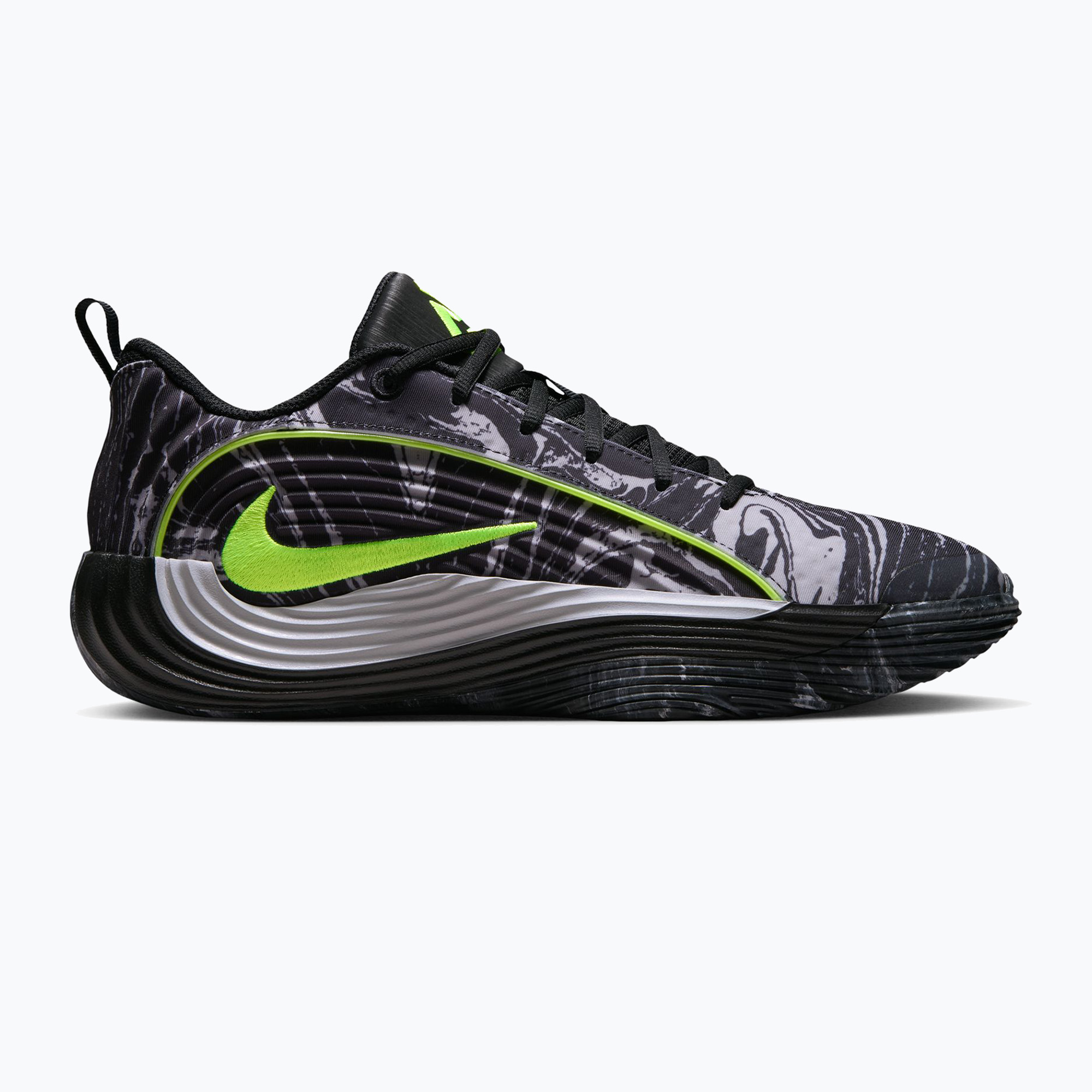 Мъжки обувки за баскетбол Nike Giannis Immortality 5 black/light smoke grey/volt